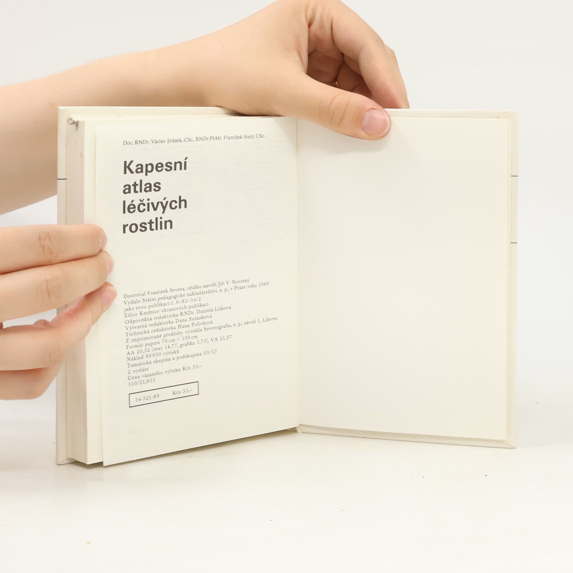 Václav Jirásek Kapesní atlas léčivých rostlin