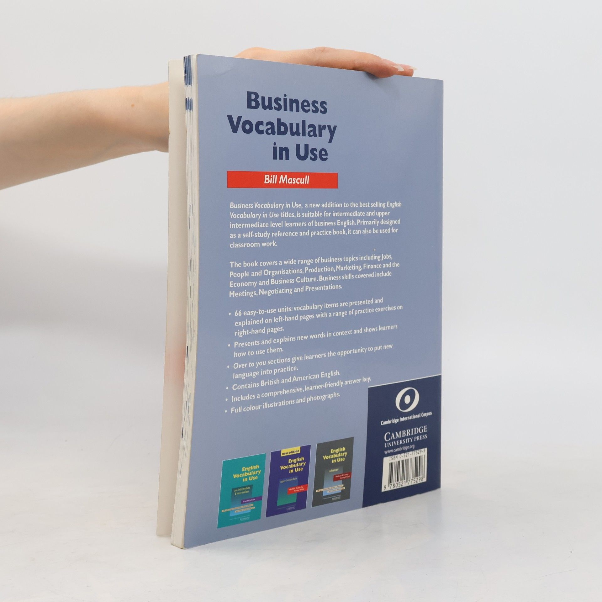 Bill Mascull Business vocabulary in use: Intermediate