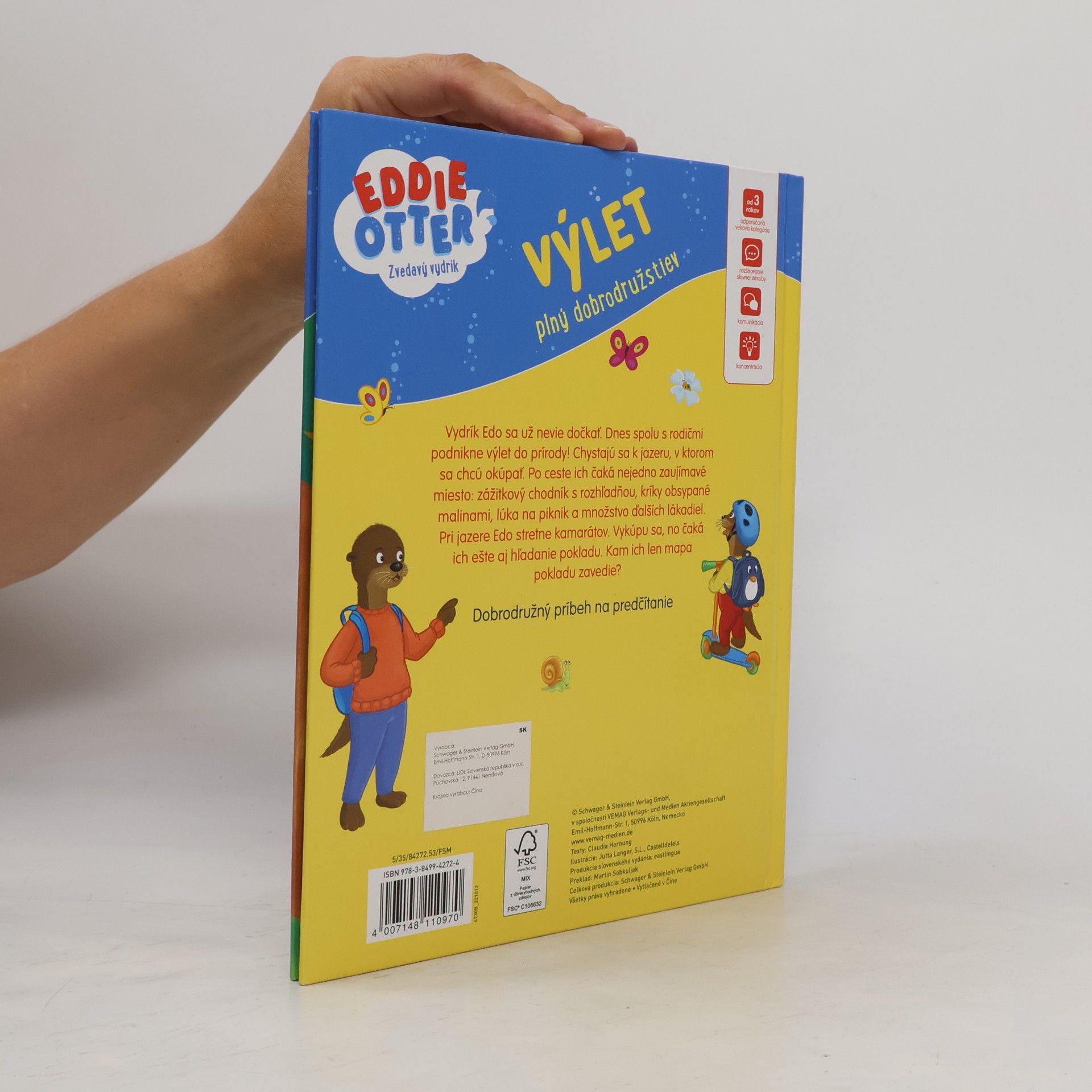 Claudia Hornung Eddie Otter. Zvídavý vydřík. Výlet plný dobrodružství