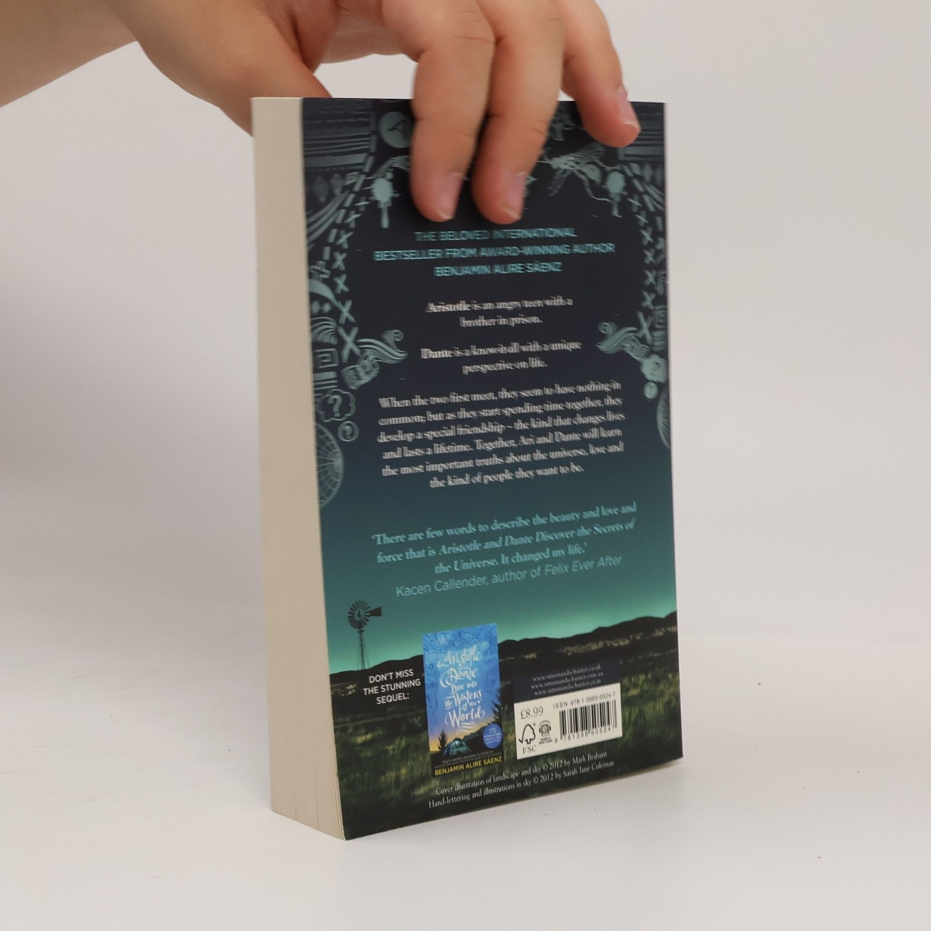 Benjamin Alire Sáenz Aristotle and Dante discover the secrets of the universe