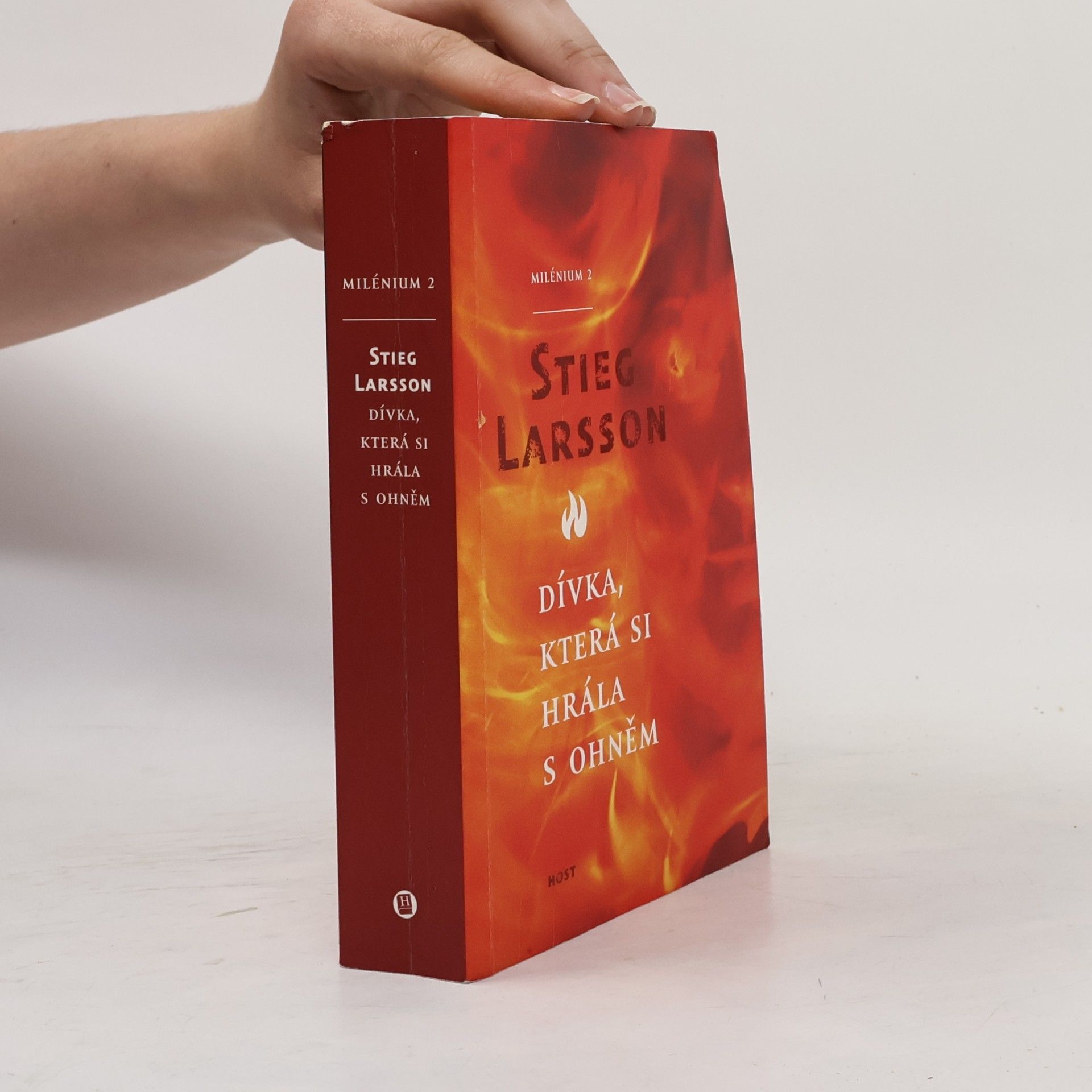Stieg Larsson Dívka, která si hrála s ohněm