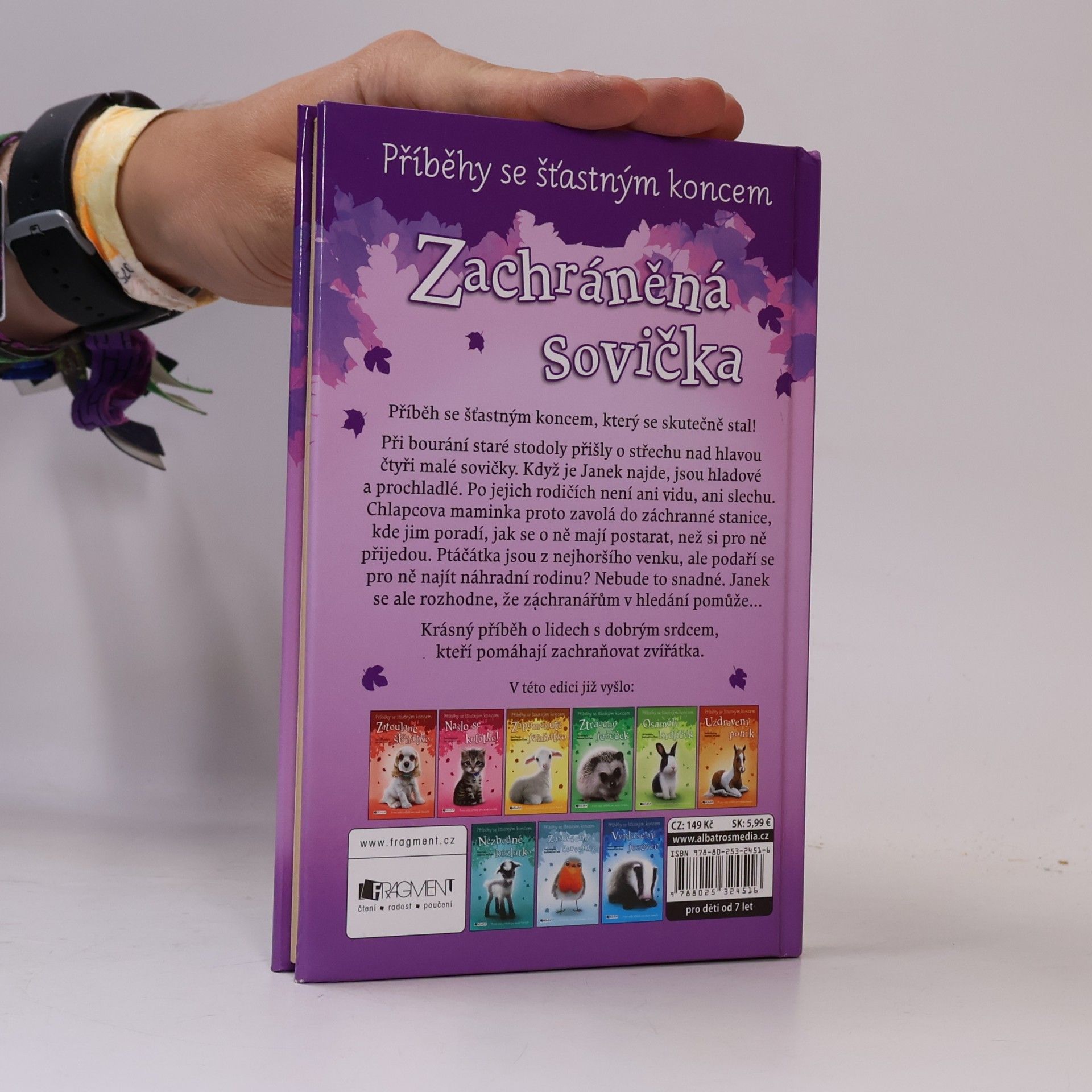 Eva Brožová Zachráněná sovička