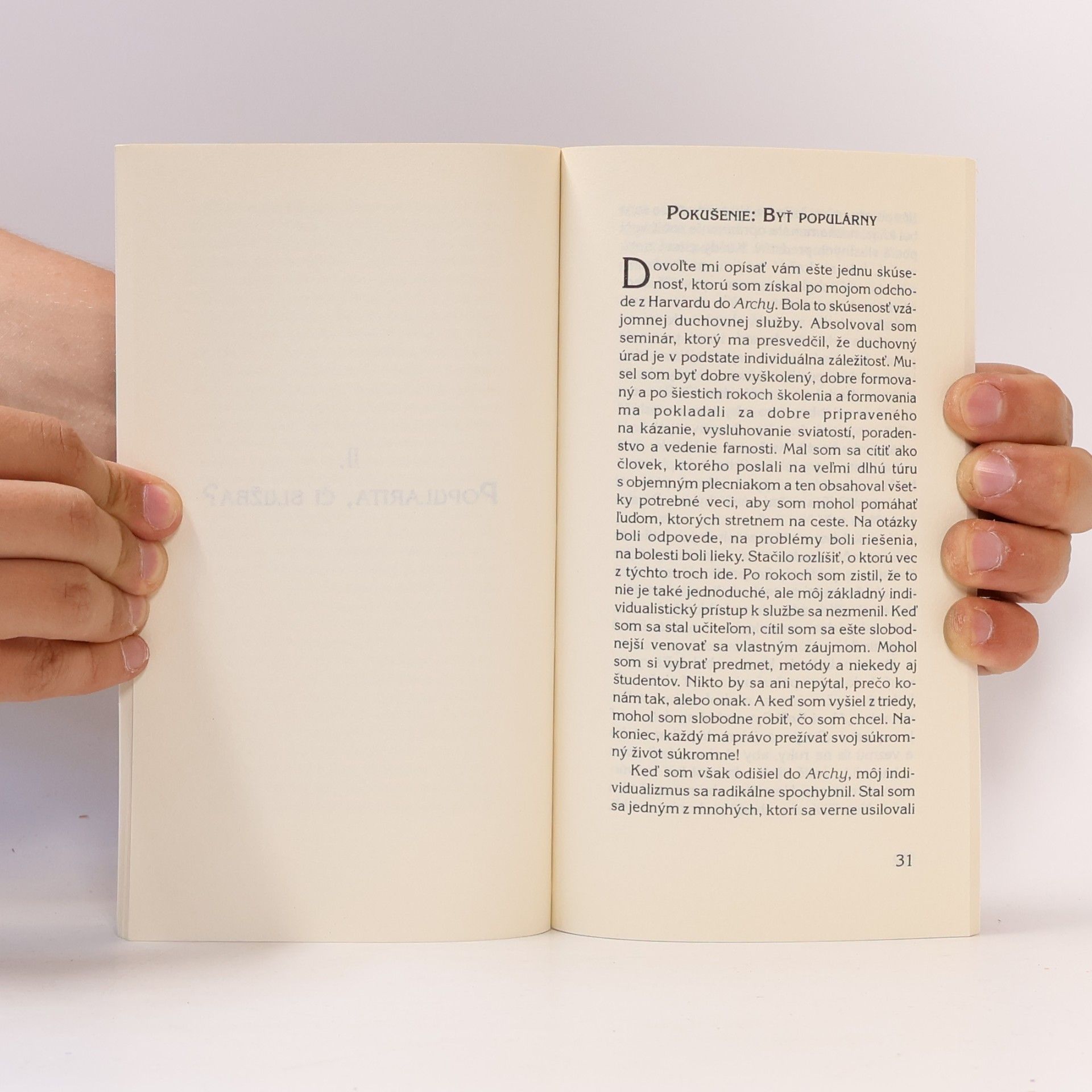 Henri Nouwen V mene Ježiša