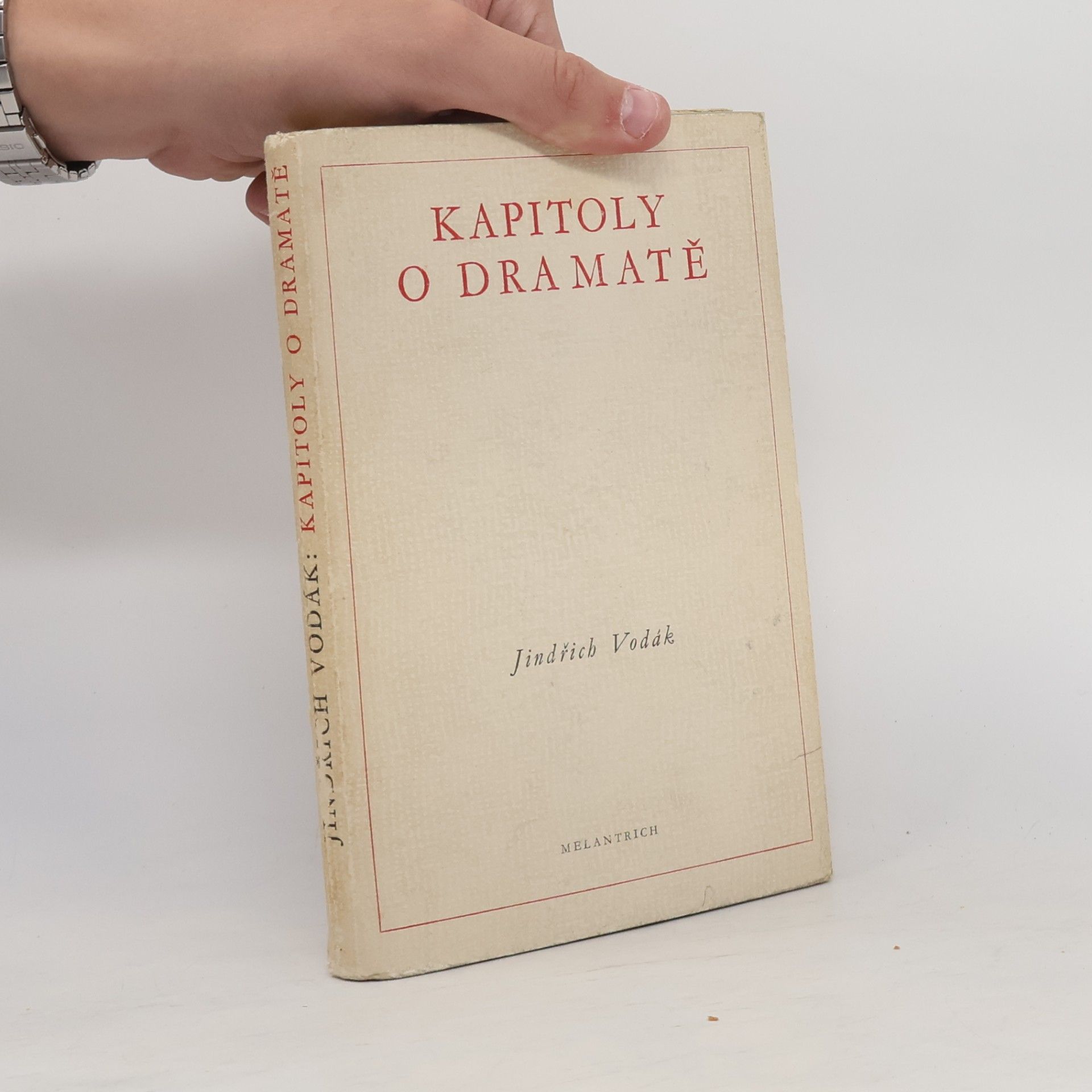 Jindřich Vodák Kapitoly o dramatě