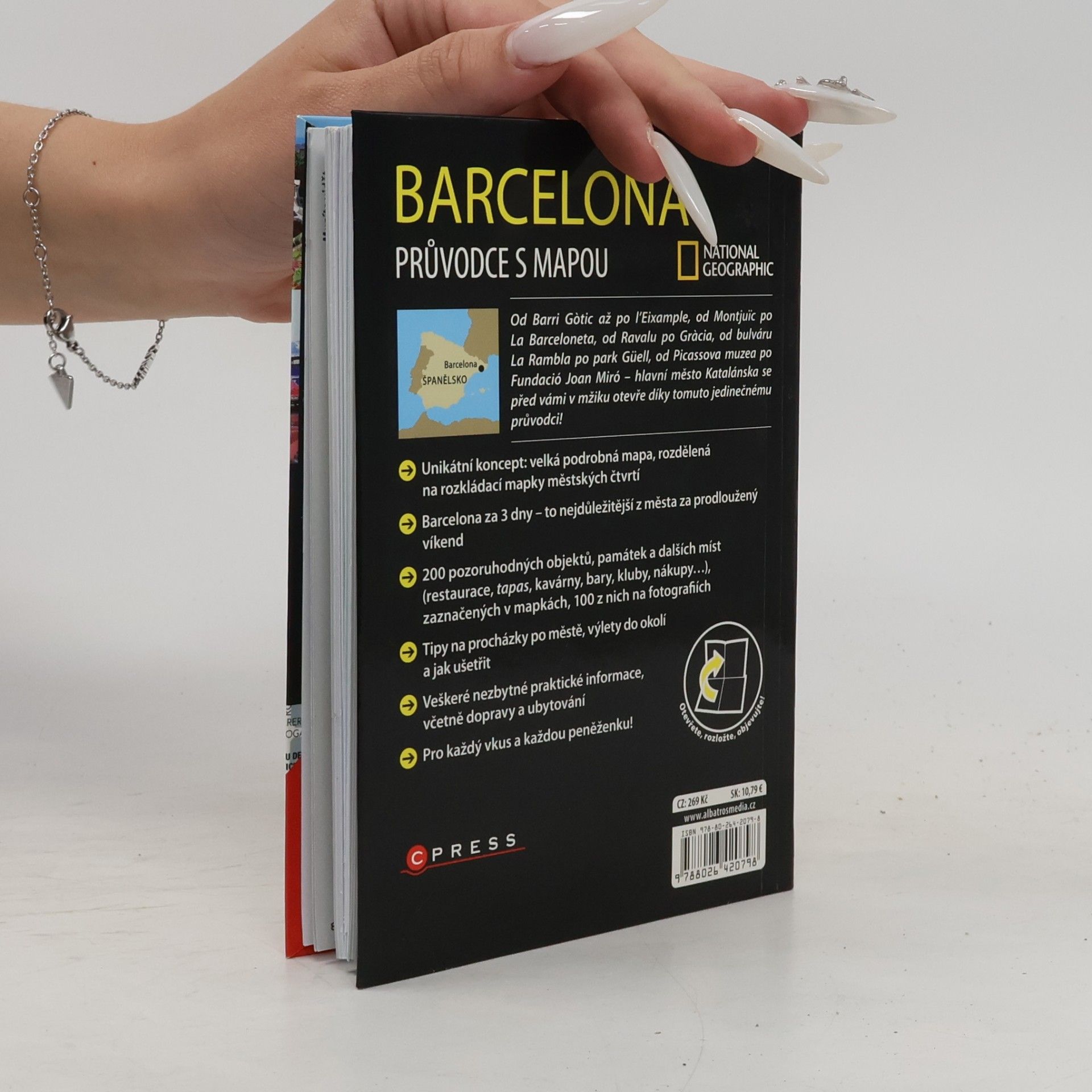 Séverine Bascot Barcelona - průvodce s mapou