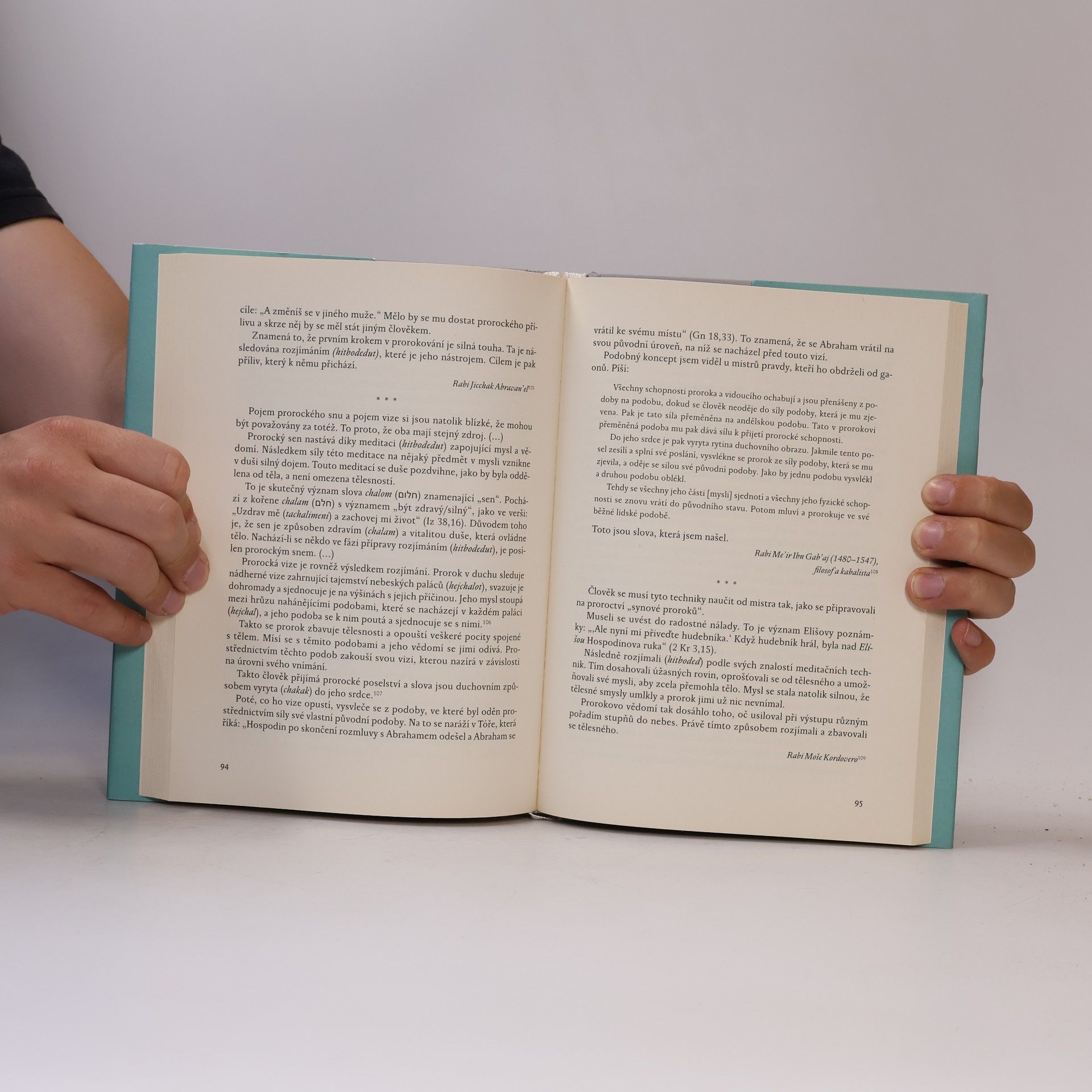 Aryeh Kaplan Meditace a Bible: Tradice, proroci, verbální archeologie
