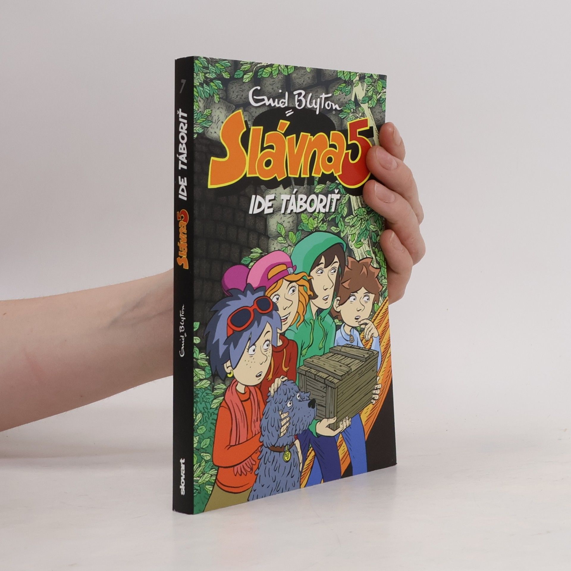 Enid Blyton Slávna päťka ide táboriť