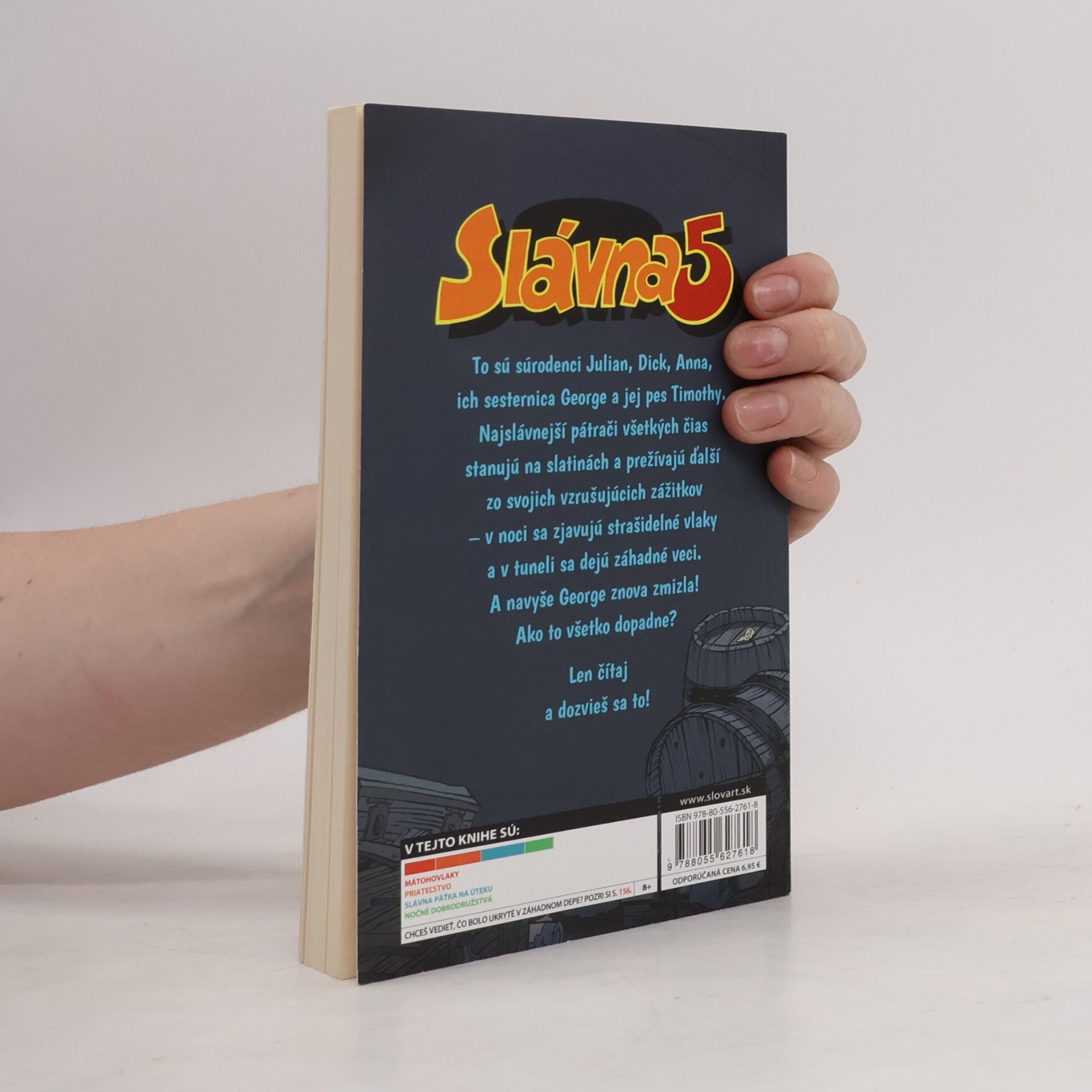 Enid Blyton Slávna päťka ide táboriť