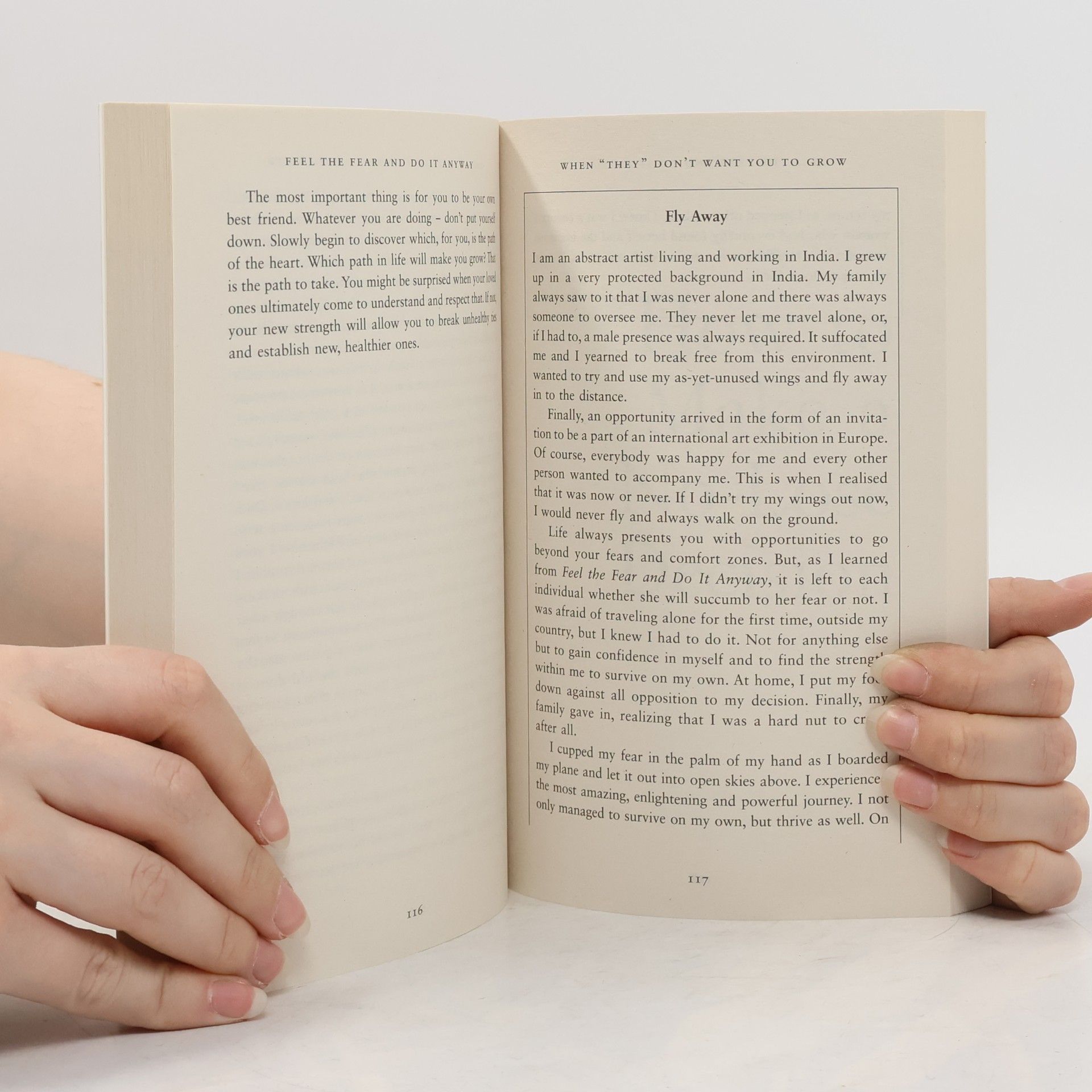 Susan Jeffers Feel the fear and do it anyway
