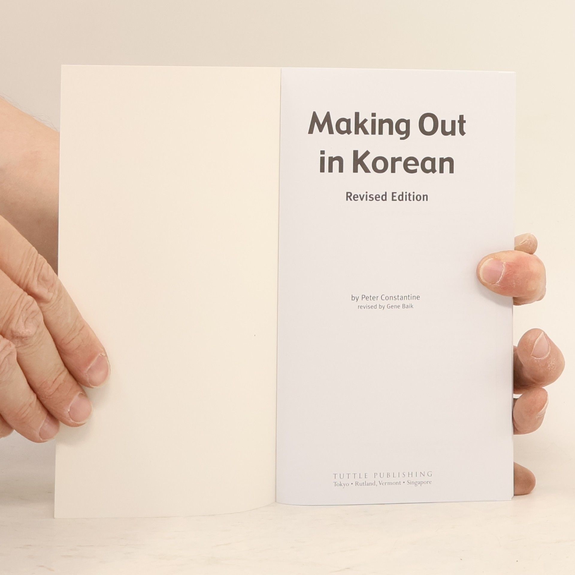 Peter Constantine Making Out in Korean