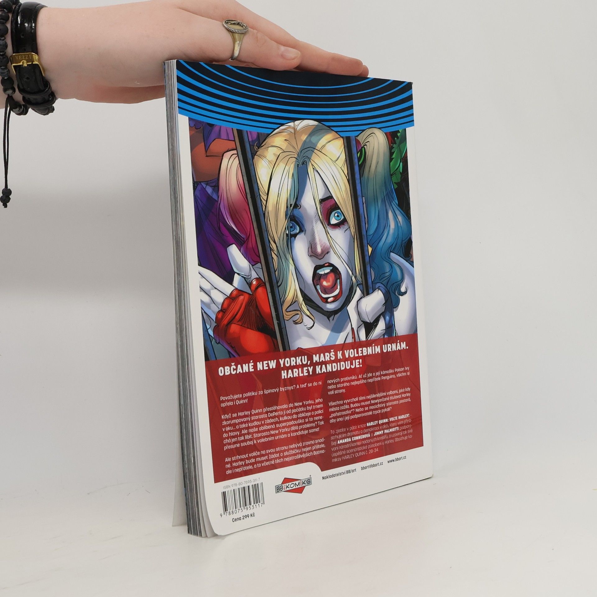 Jimmy Palmiotti Harley Quinn 5: Volte Harley! (black edice)