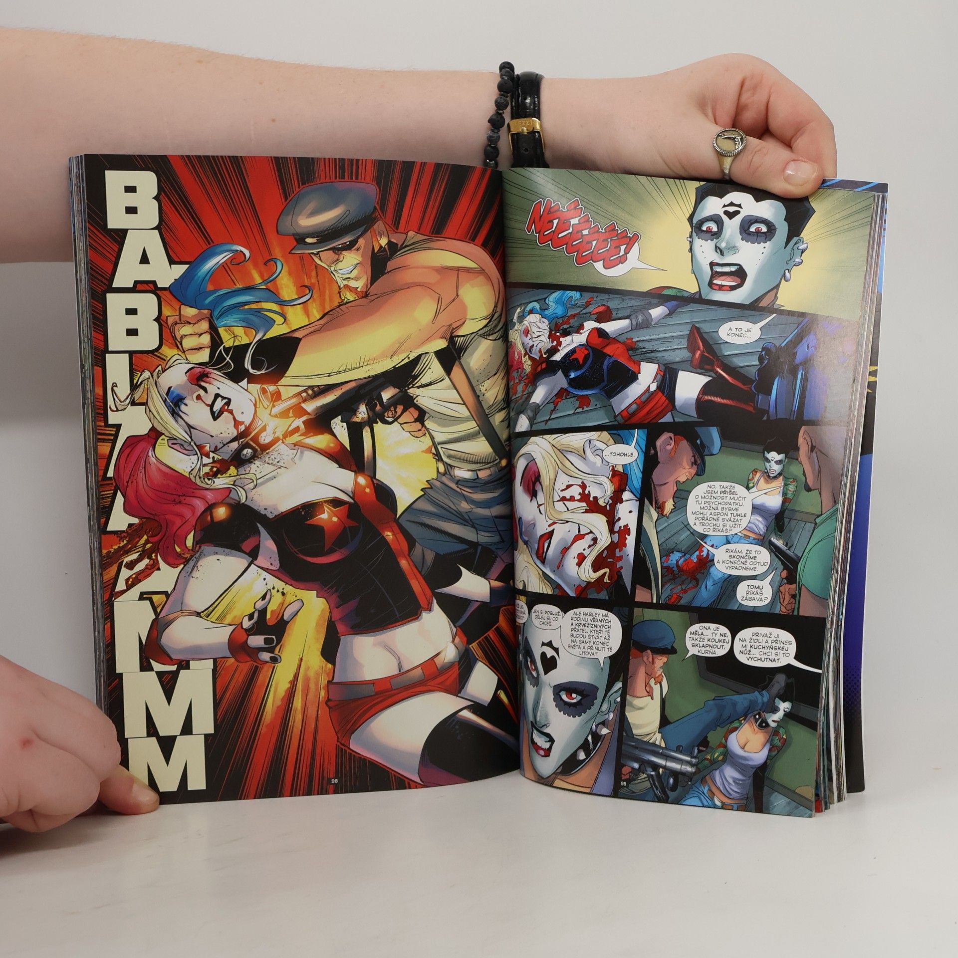 Jimmy Palmiotti Harley Quinn 5: Volte Harley! (black edice)