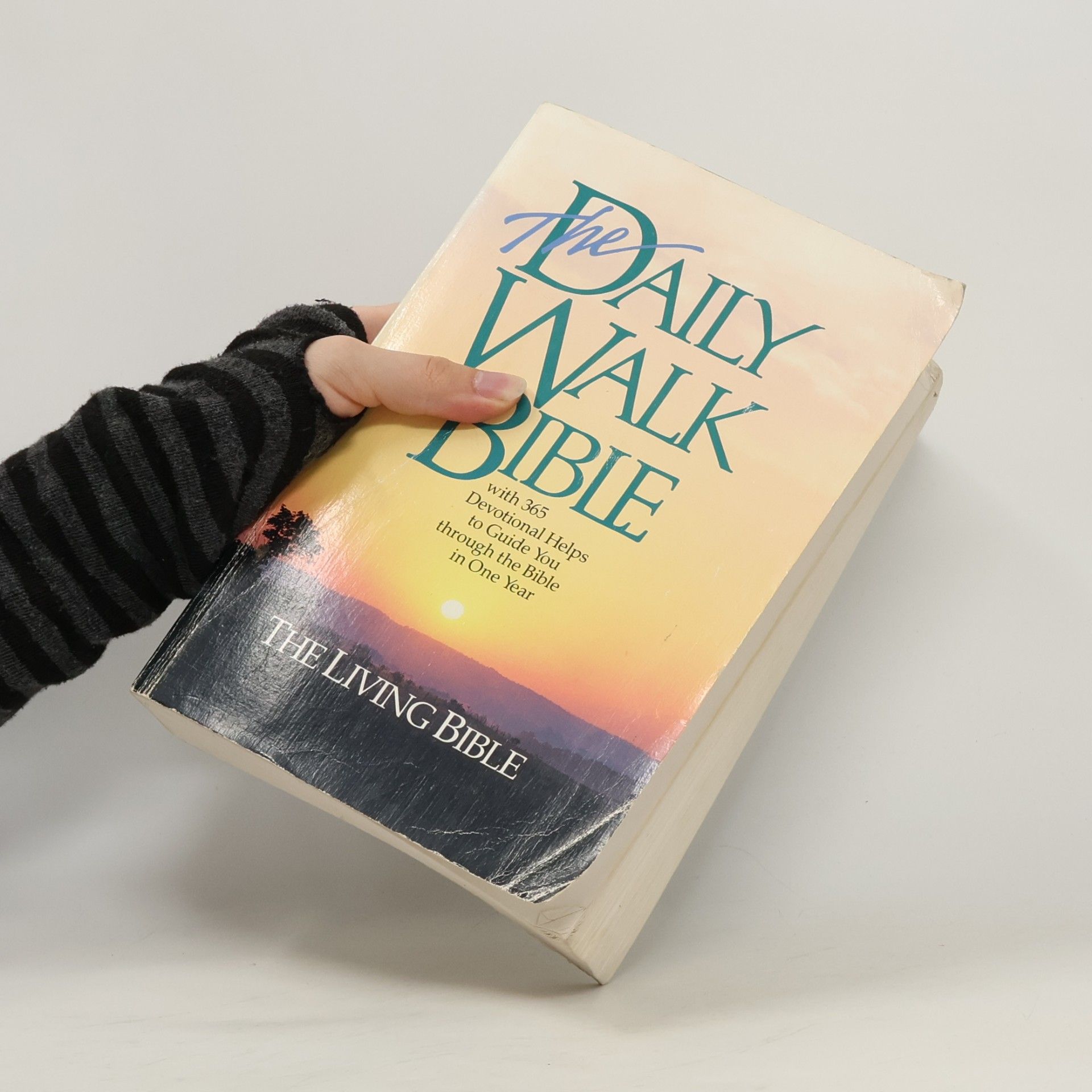 Bruce Wilkinson The Living Bible: The Daily Walk Bible With 365 Devotional Helps to Guide You Through the Bible in One Year