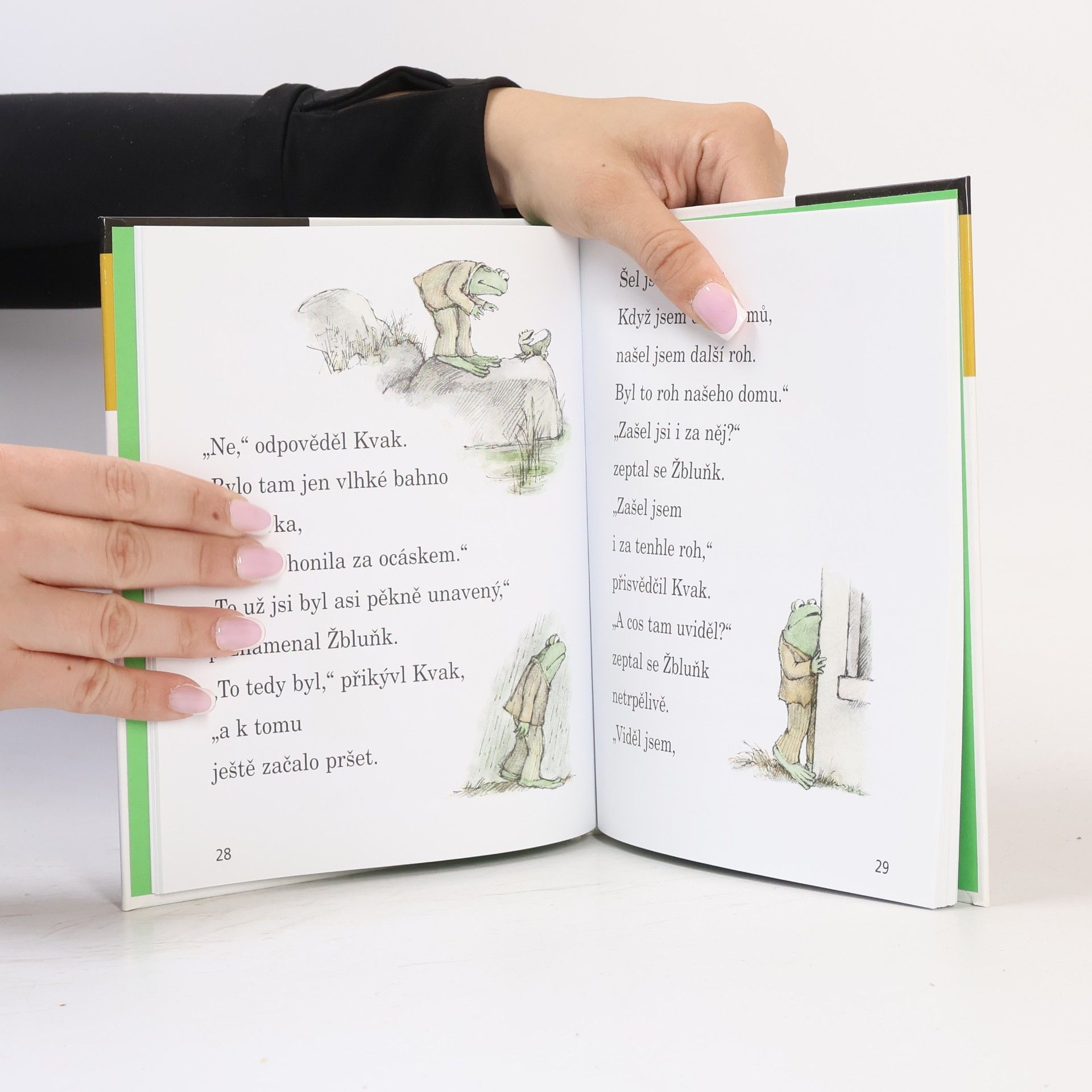 Arnold Lobel Kvak a Žbluňk od jara do Vánoc