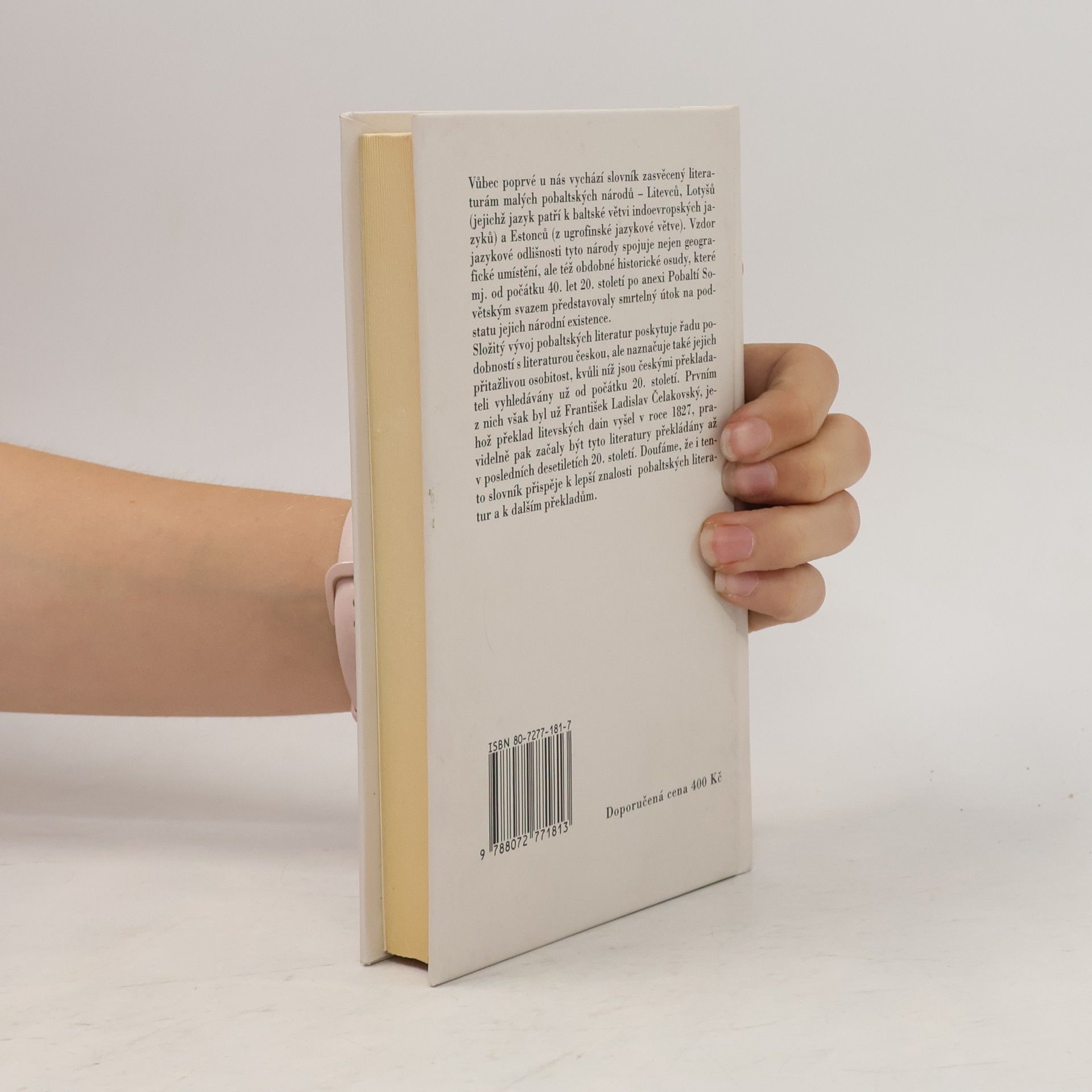 Naděžda Slabihoudová Slovník pobaltských spisovatelů. Estonská, litevská a lotyšská literatura