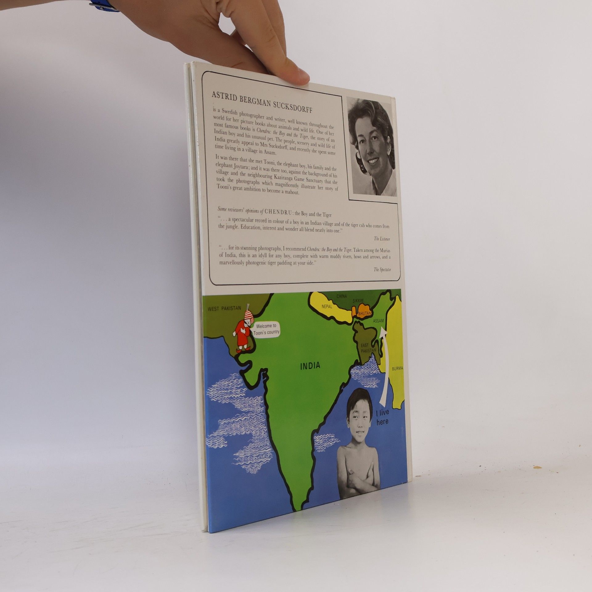 Astrid Bergman Sucksdorff Tooni. The Elephant Boy
