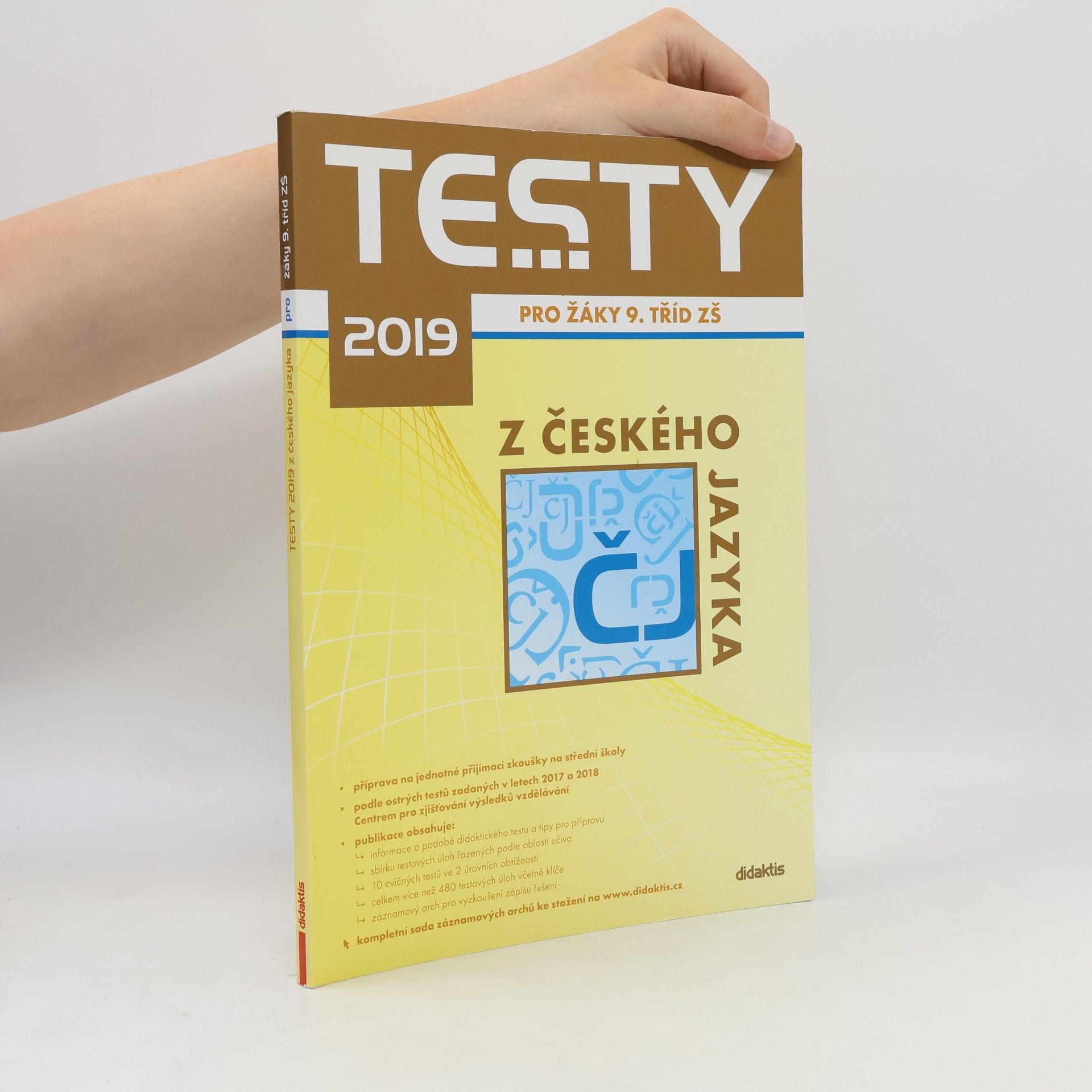 Kolektiv autorů Testy z českého jazyka : pro žáky 9. tříd ZŠ
