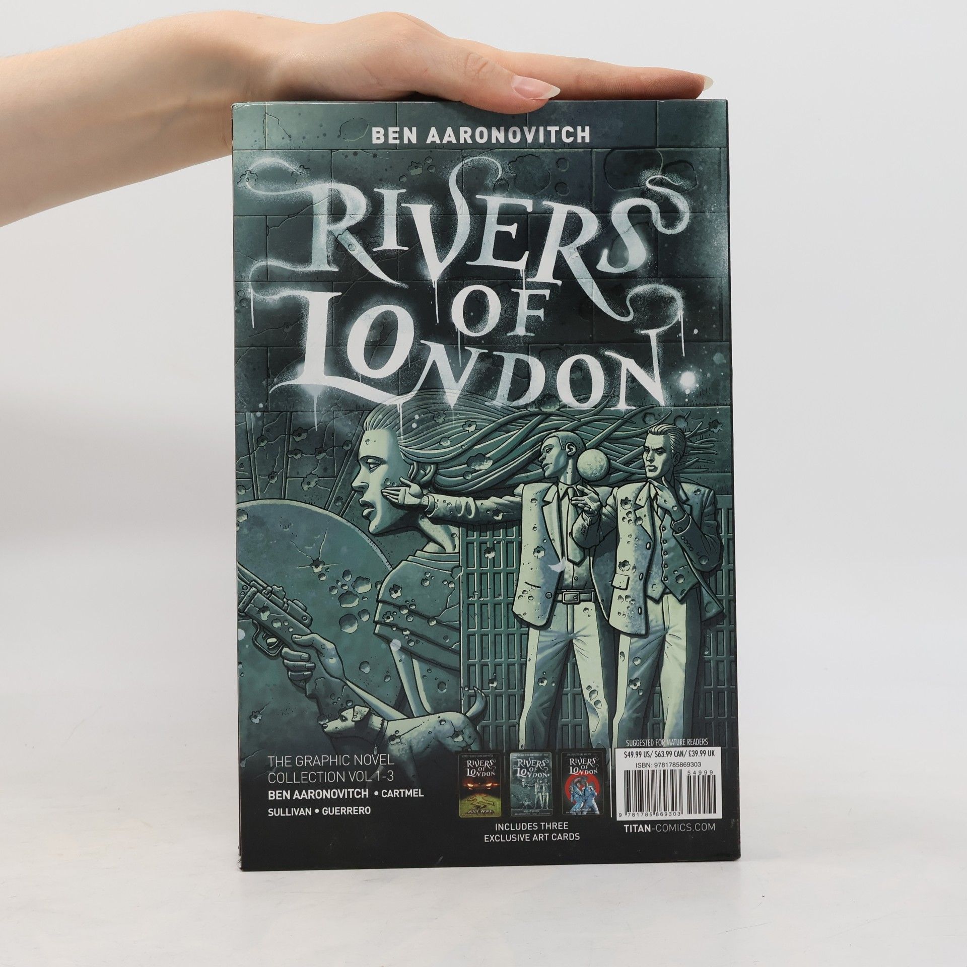 Ben Aaronovitch Rivers of London: 1-3 (3 svazky v boxu)