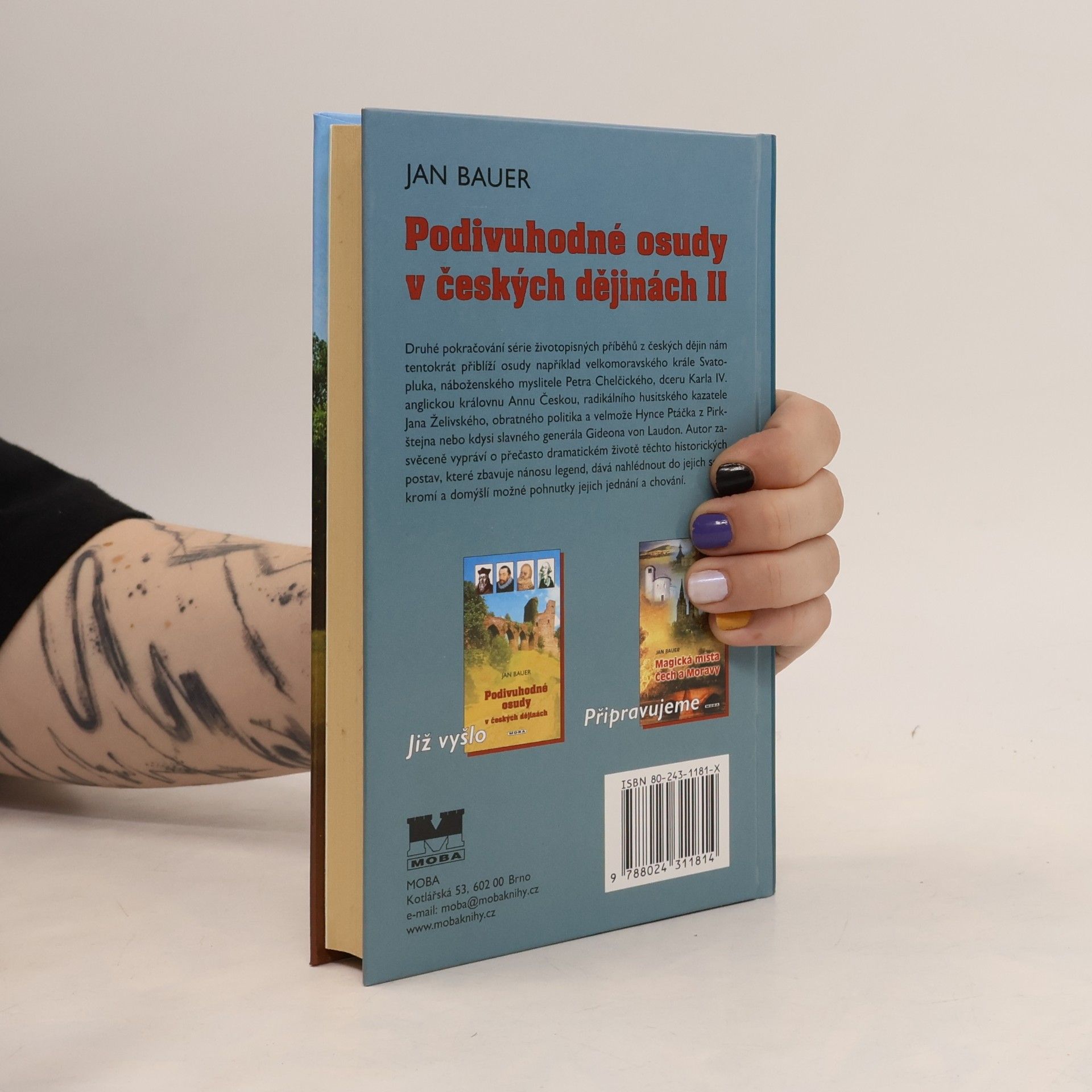 Jan Bauer Podivuhodné osudy v českých dějinách II