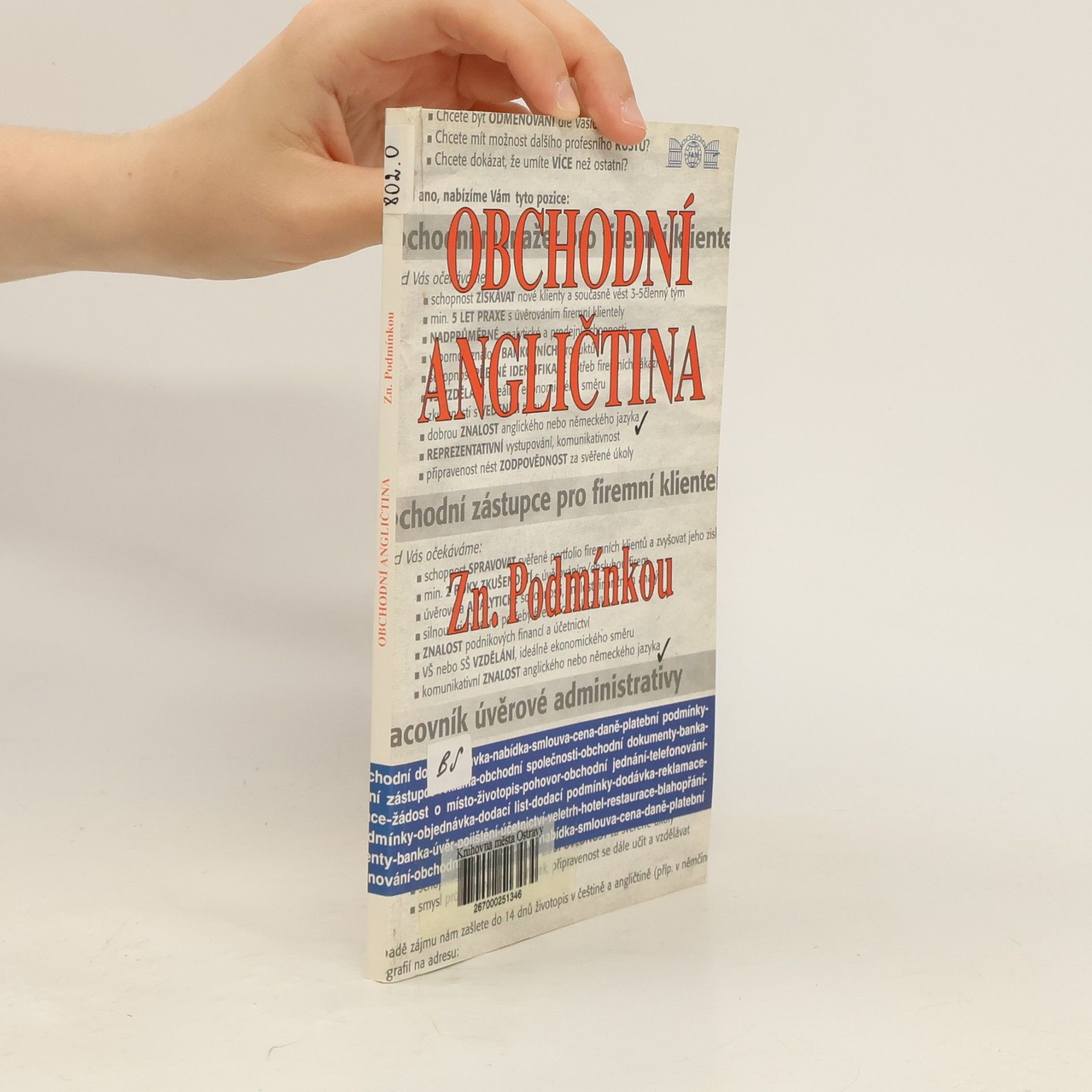 Autorenkollektiv Obchodní angličtina : zn. Podmínkou