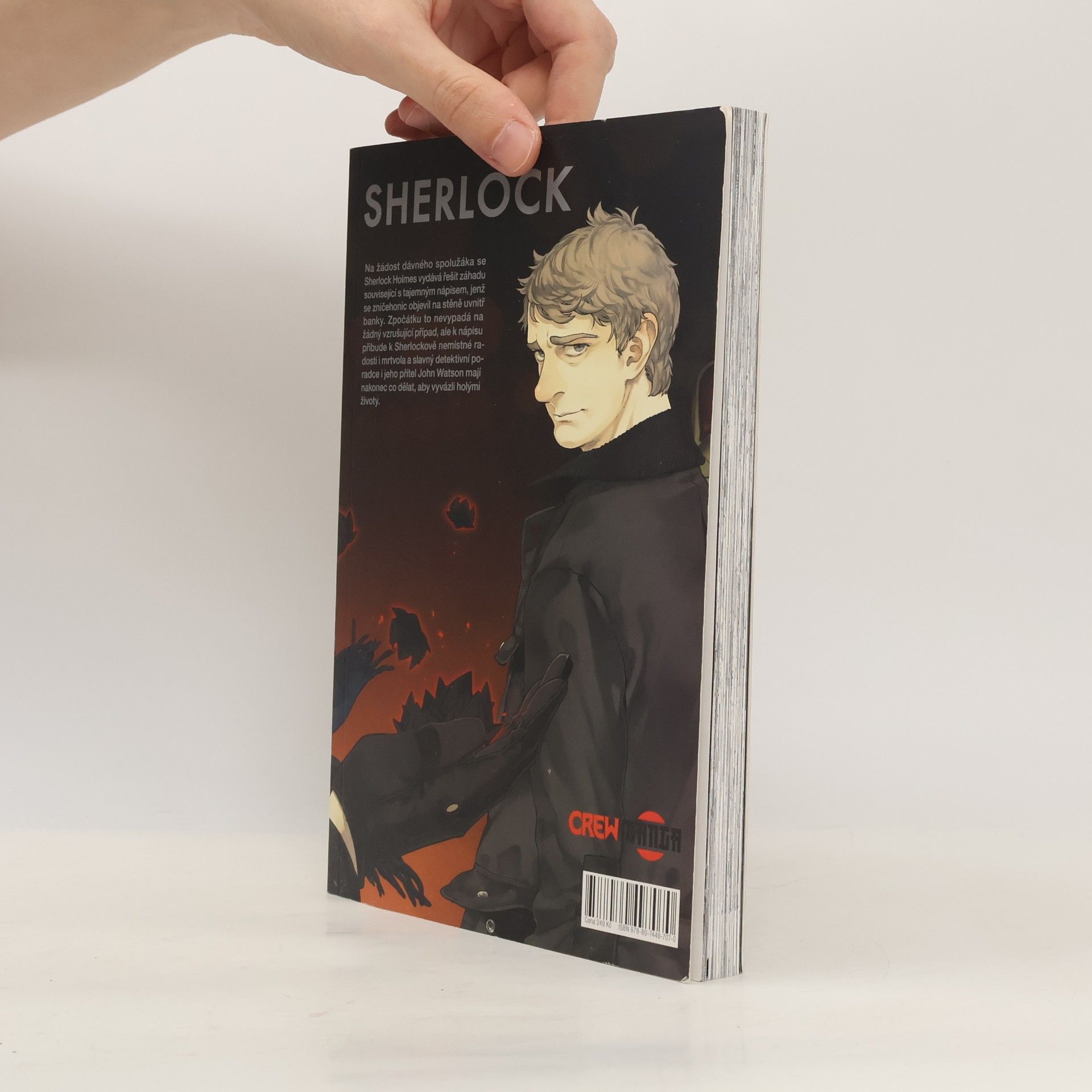 Steven Moffat Sherlock. Slepý bankéř