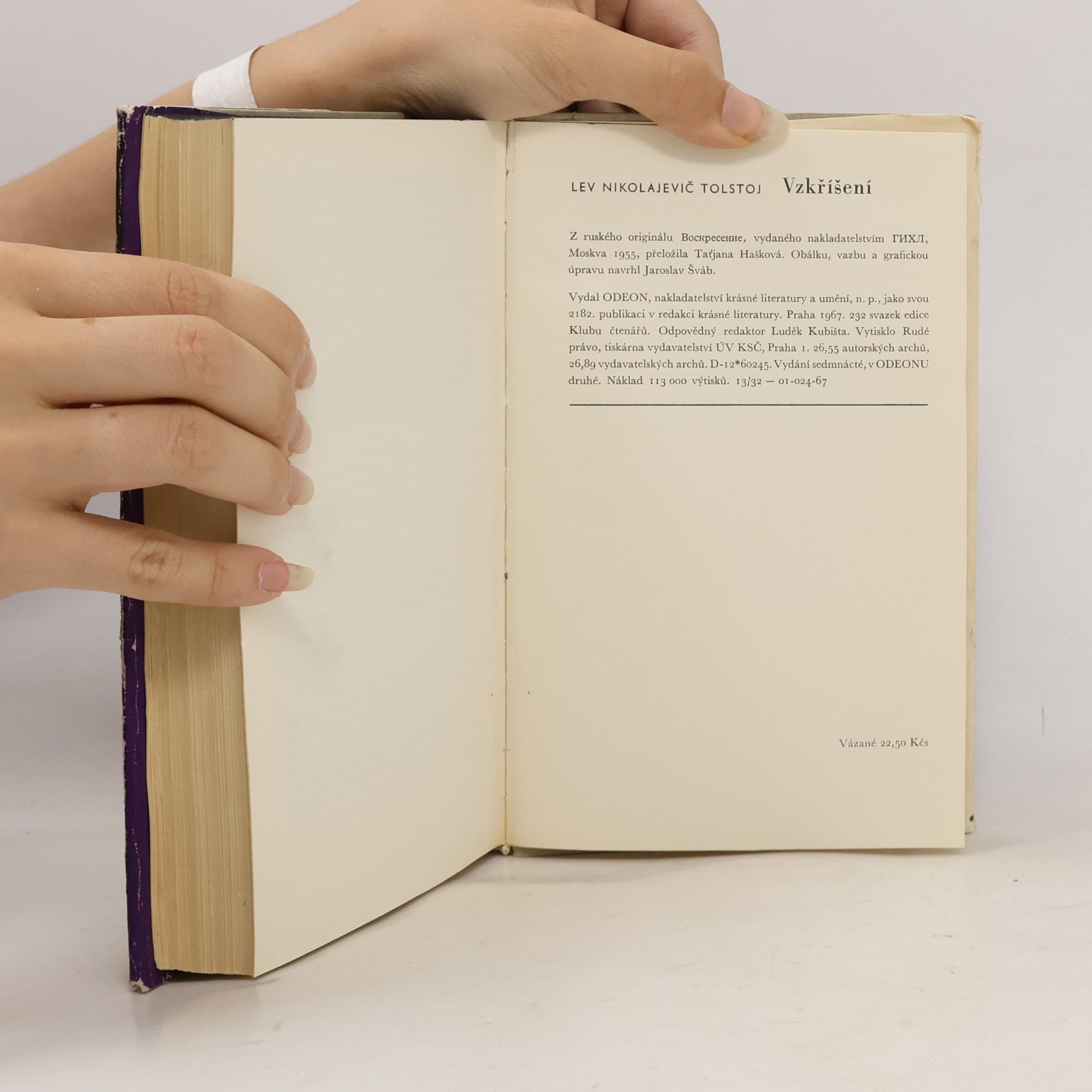 Lew Nikolajewitsch Tolstoi Vzkříšení