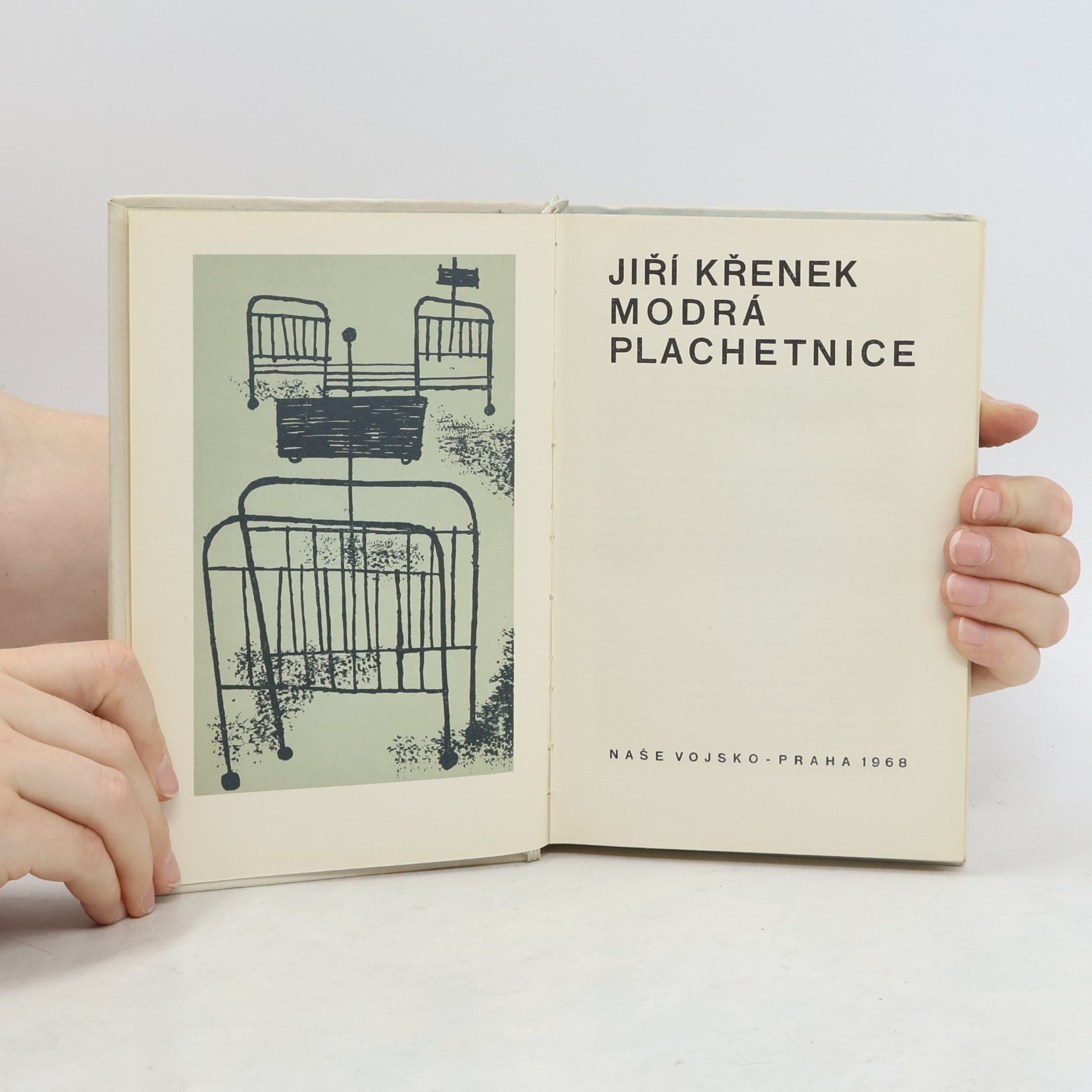 Jiří Křenek Modrá plachetnice
