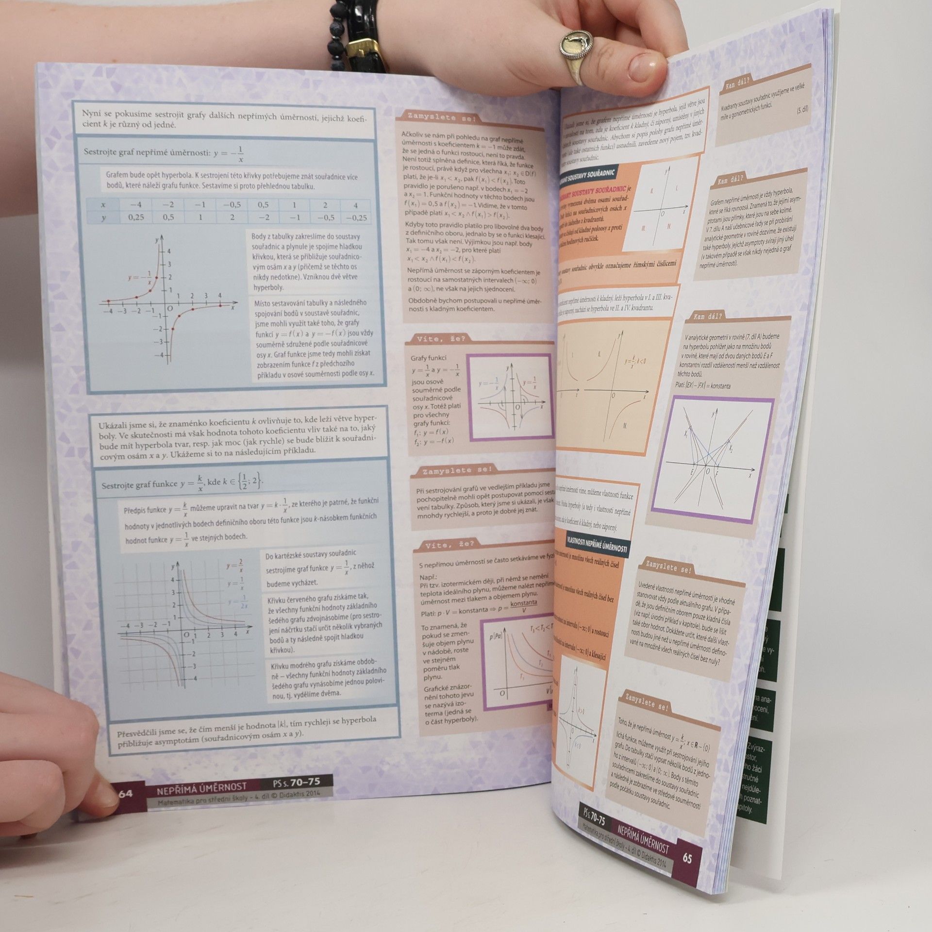 Rita Vémolová Matematika pro střední školy. 4. díl, Funkce I