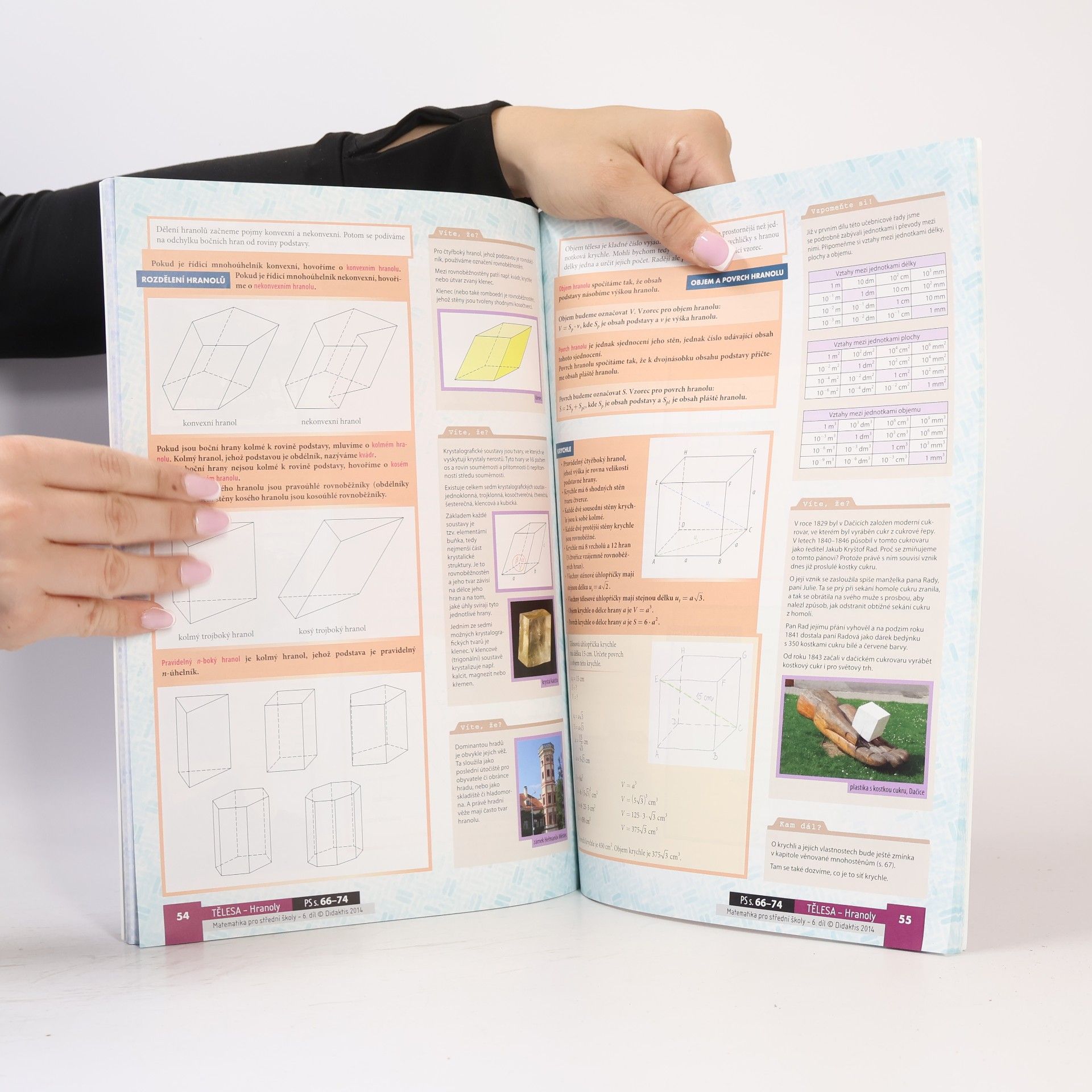 Jan Vondra Matematika pro střední školy. 6. díl. Stereometrie