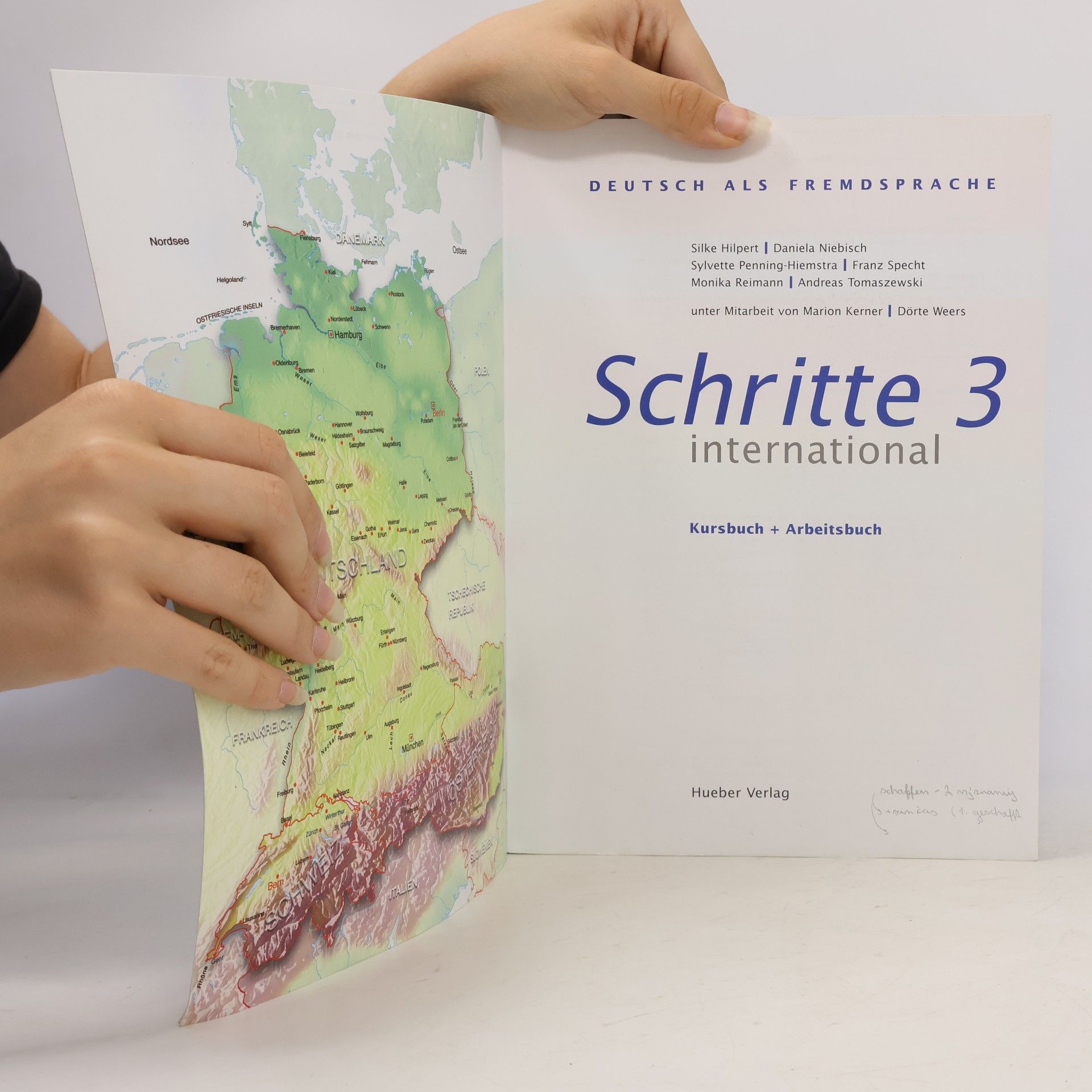 Silke Hilpert Schritte 3 international : deutsch als fremdsprache : kursbuch + arbeitsbuch. Niveau A2
