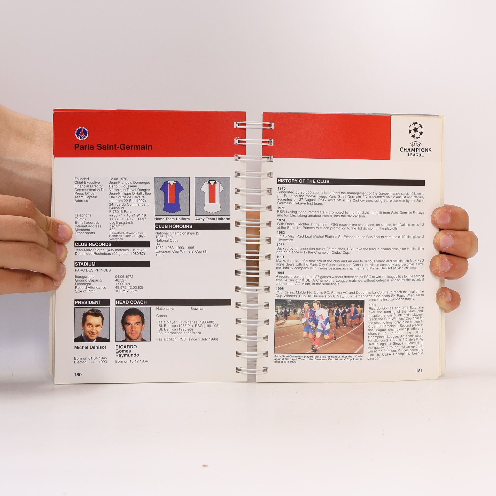 Autorenkollektiv UEFA Champions League: Statistics Handbook. Season 1997/98