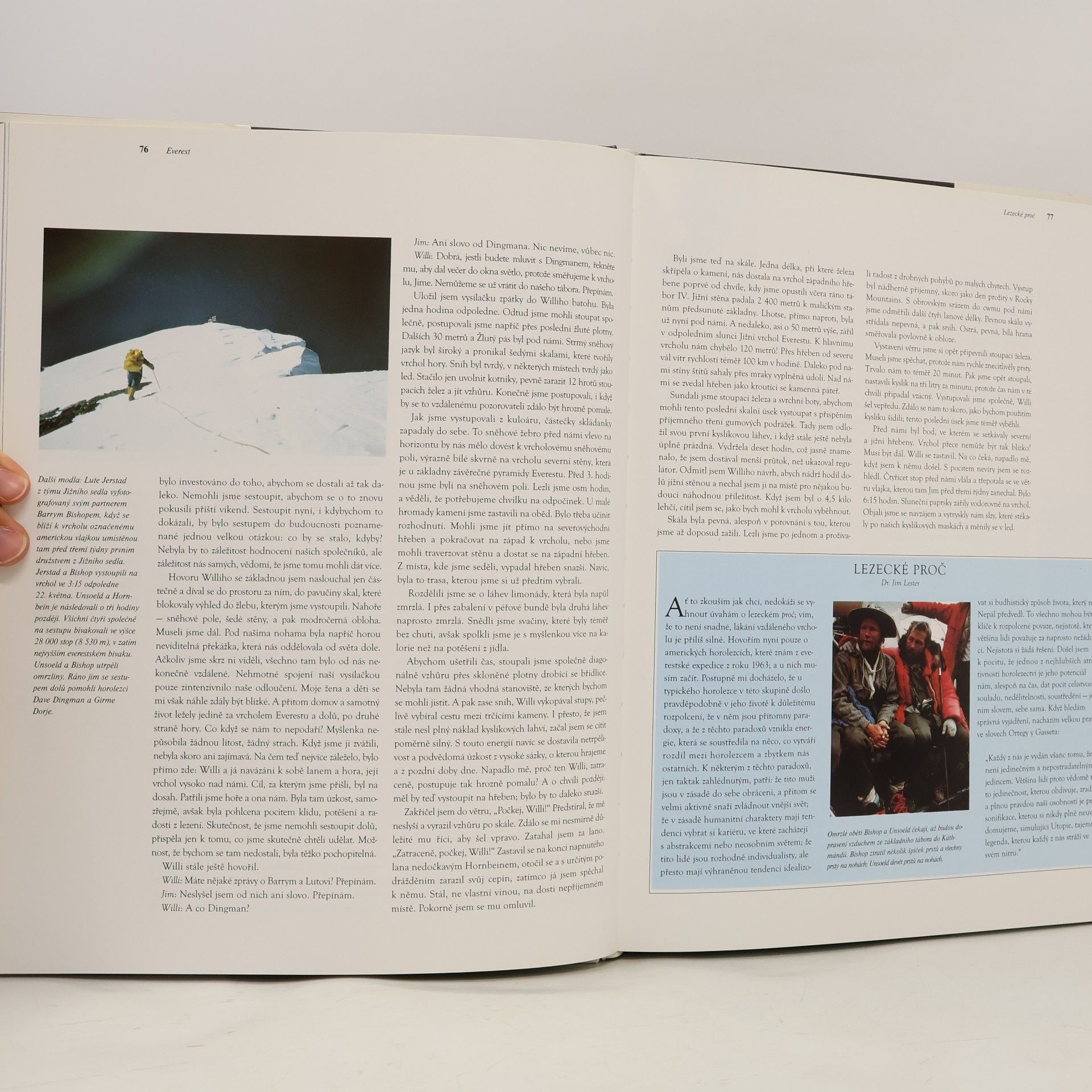 Edmund Hillary Everest. Nejlepší články a fotografie z období sedmdesáti let lidského snažení
