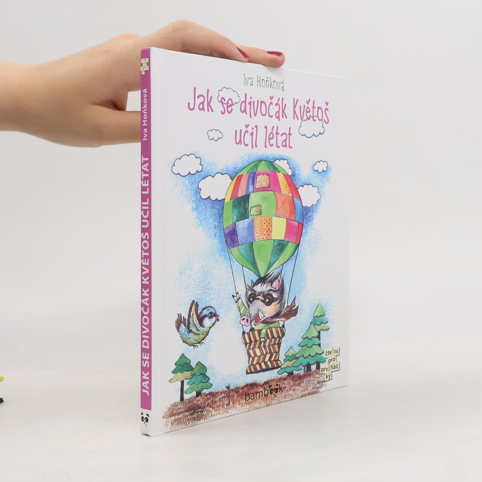 Iva Hoňková Jak se divočák Květoš učil létat