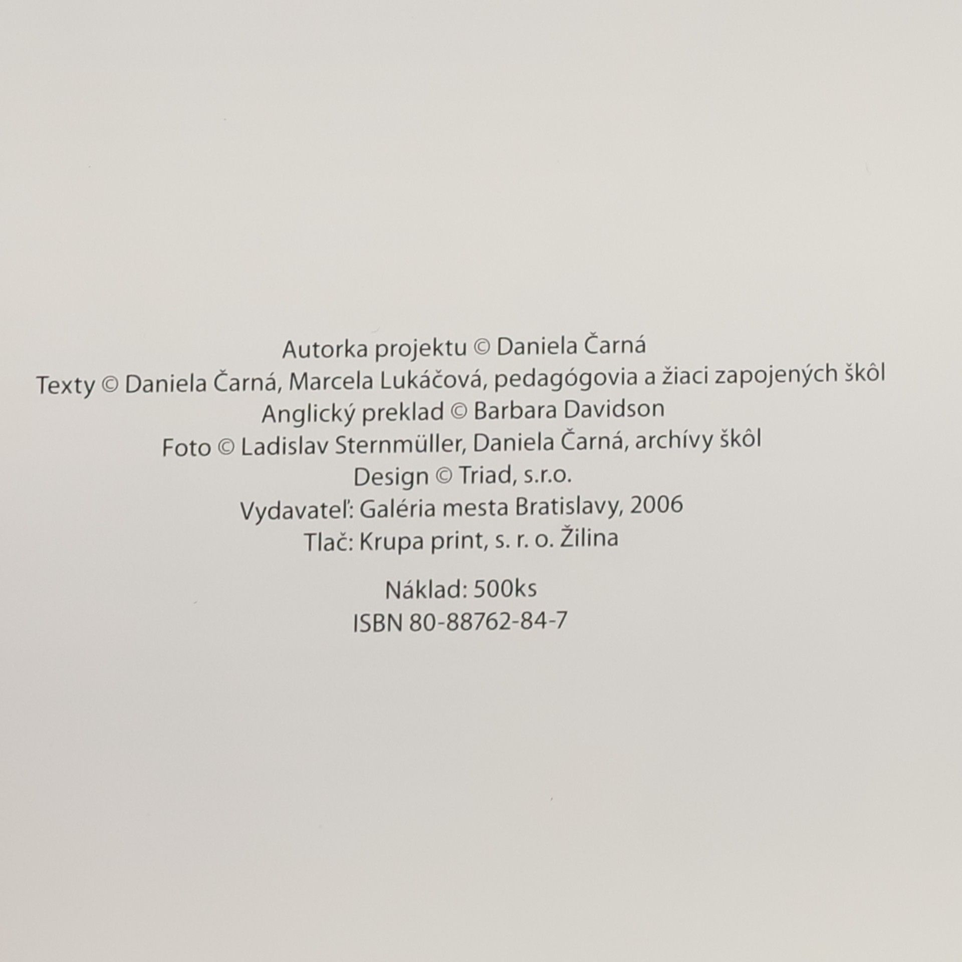Daniela Čarná Umenie zblízka