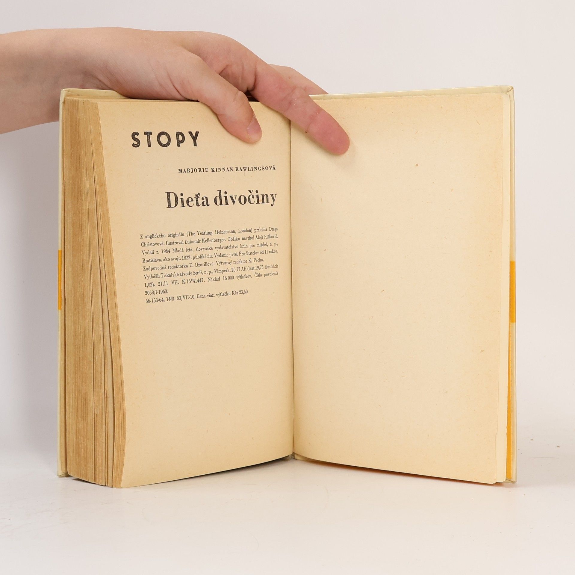 Marjorie Kinnan Rawlings Dieťa divočiny
