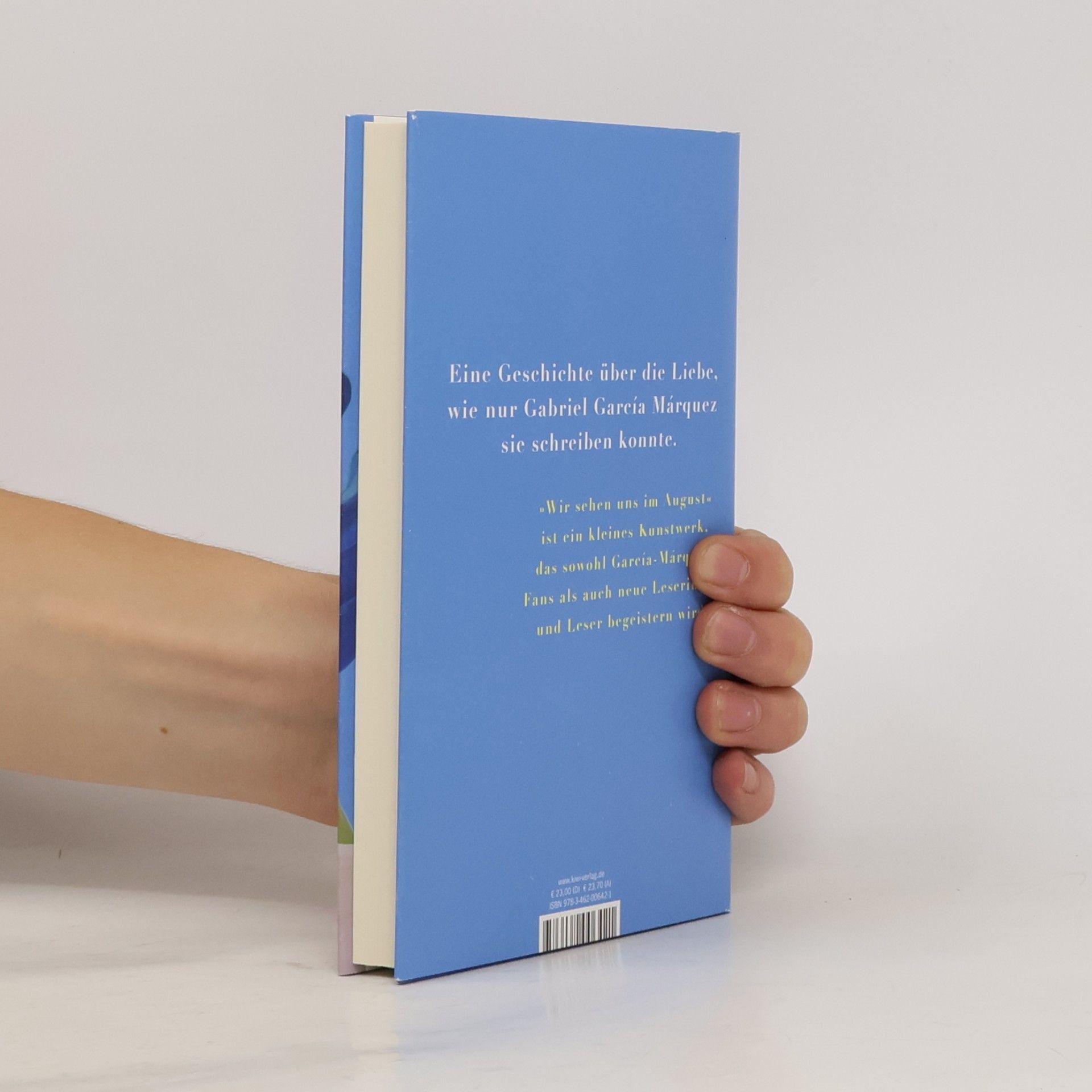 Gabriel García Márquez Wir sehen uns im August