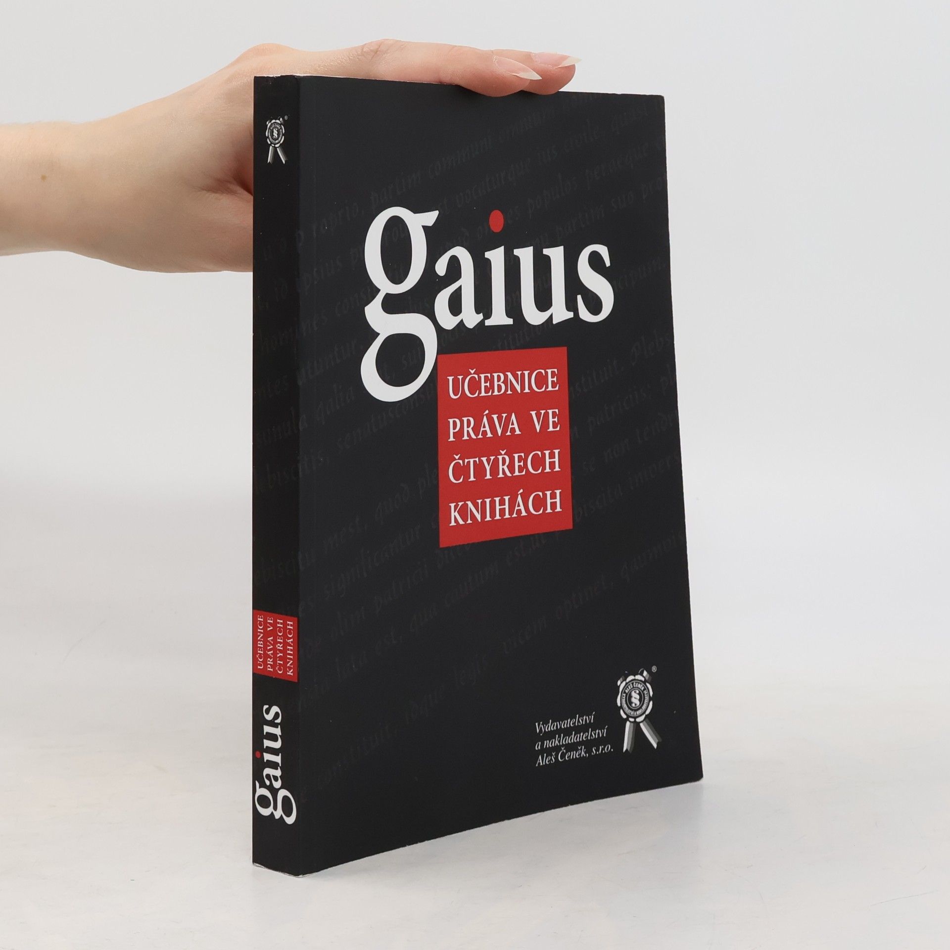 činný Gaius Učebnice práva ve čtyřech knihách