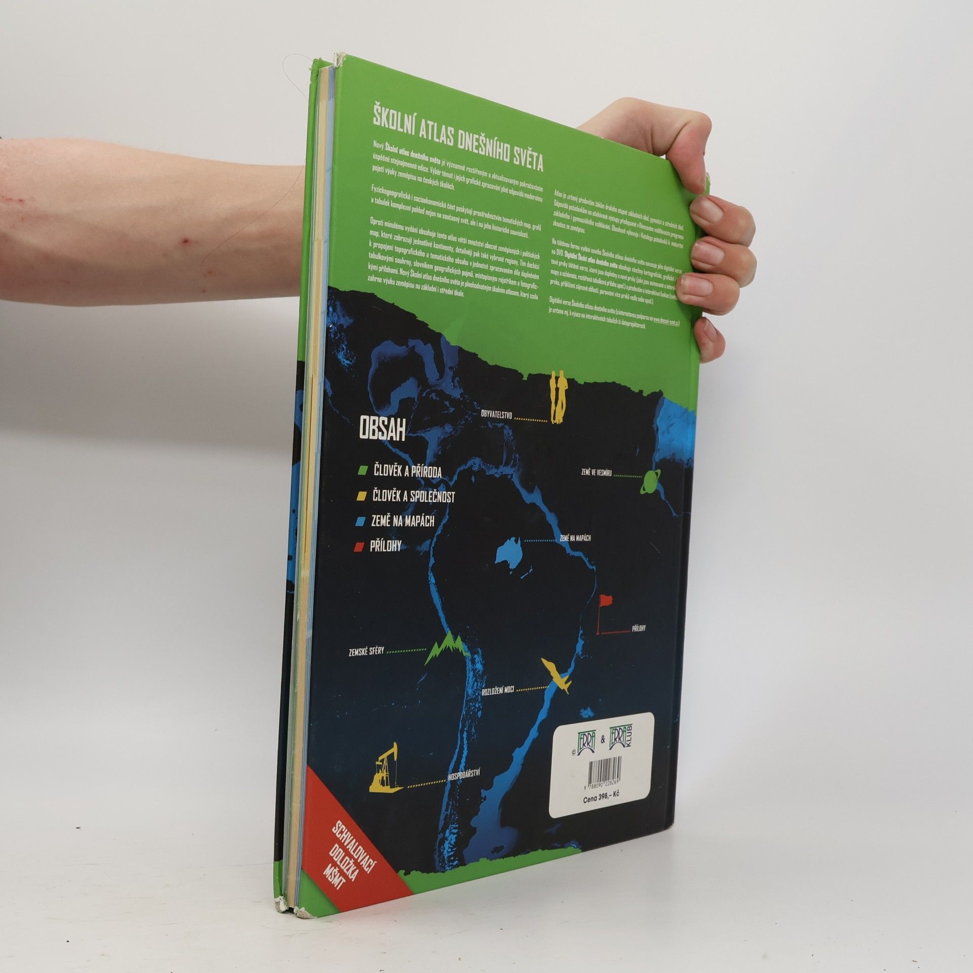Martin Hanus Školní atlas dnešního světa