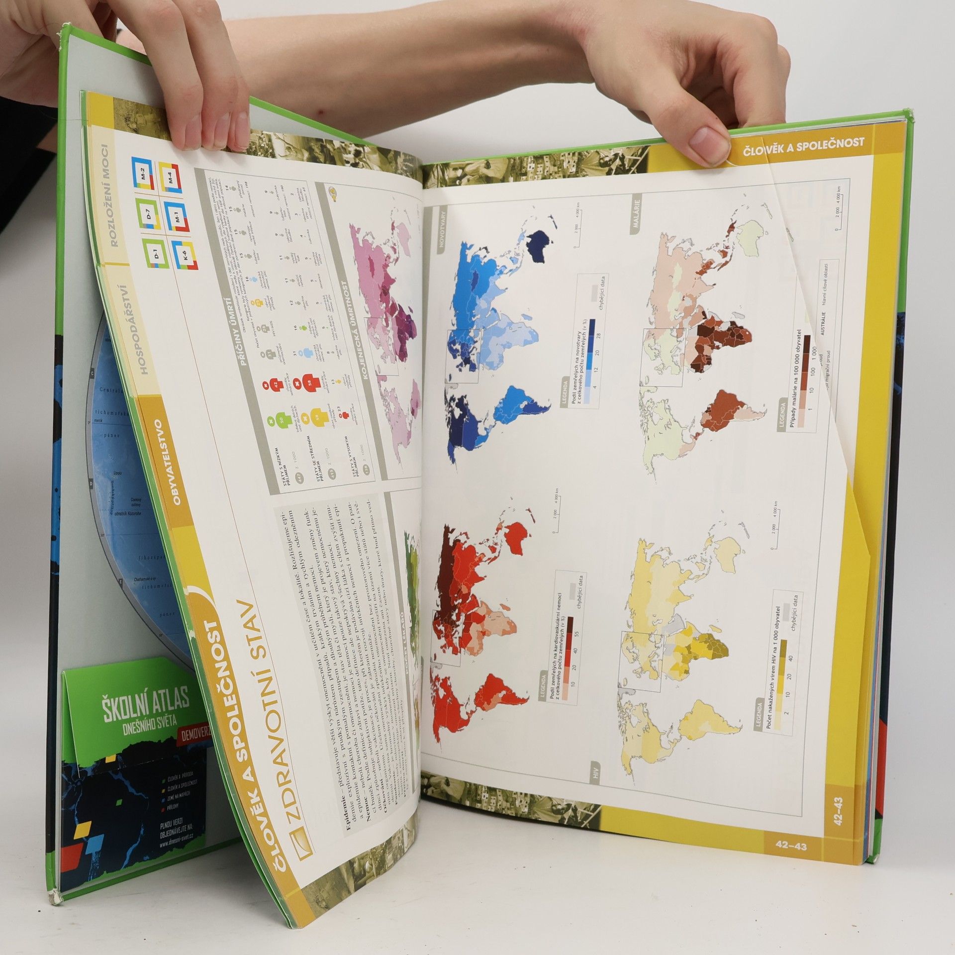 Martin Hanus Školní atlas dnešního světa
