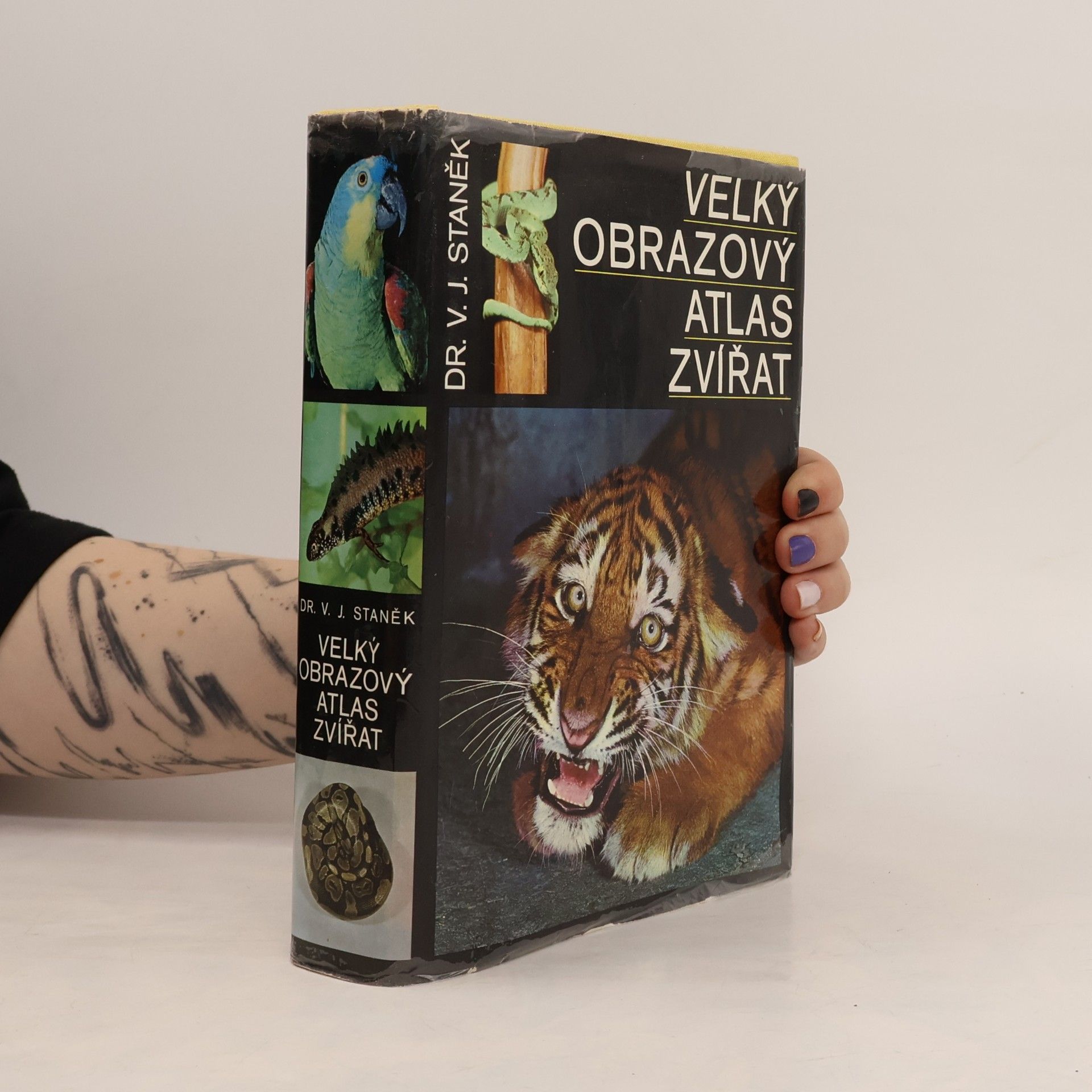 Václav Jan Staněk Velký obrazový atlas zvířat