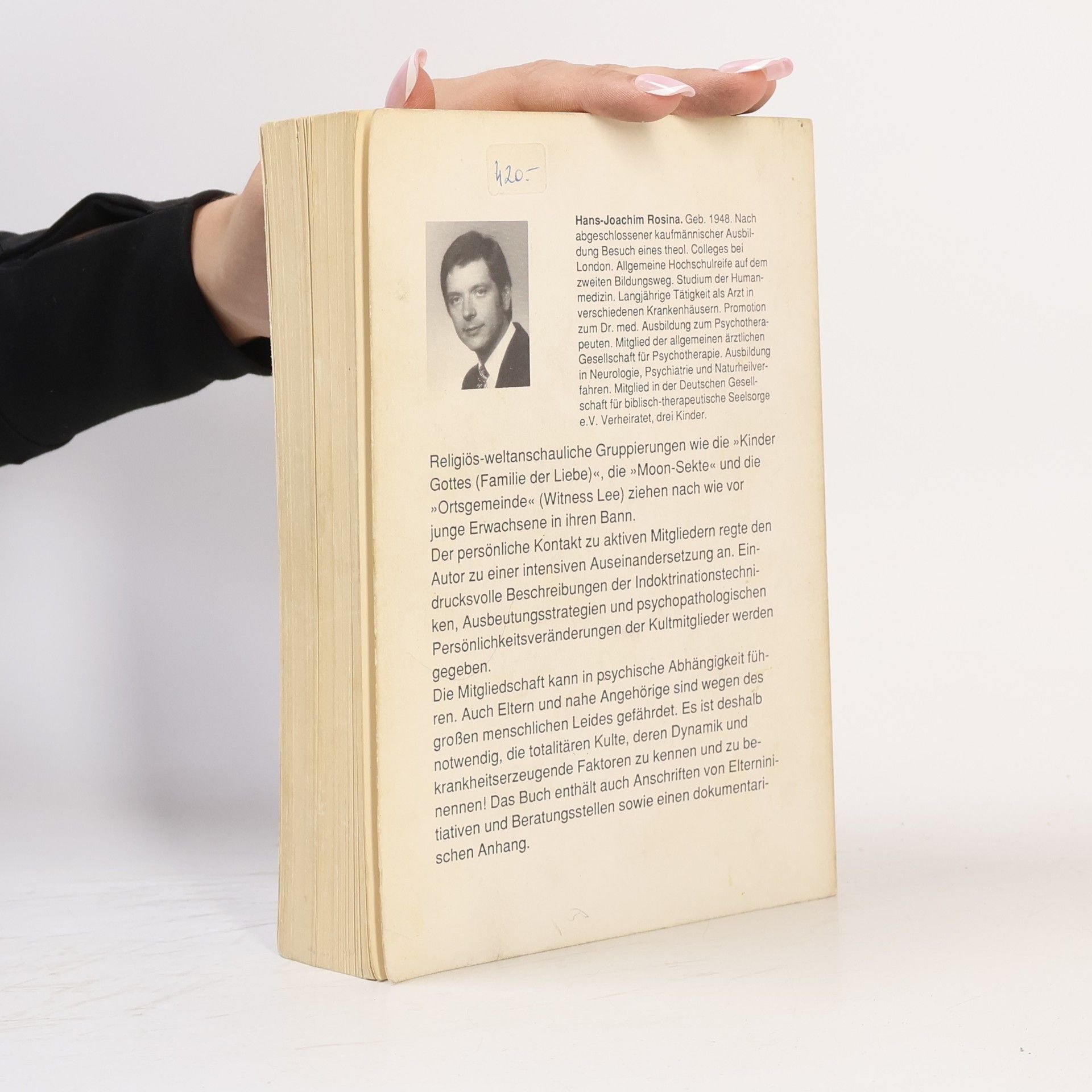 Hans-Joachim Rosina Faszination und Indoktrination