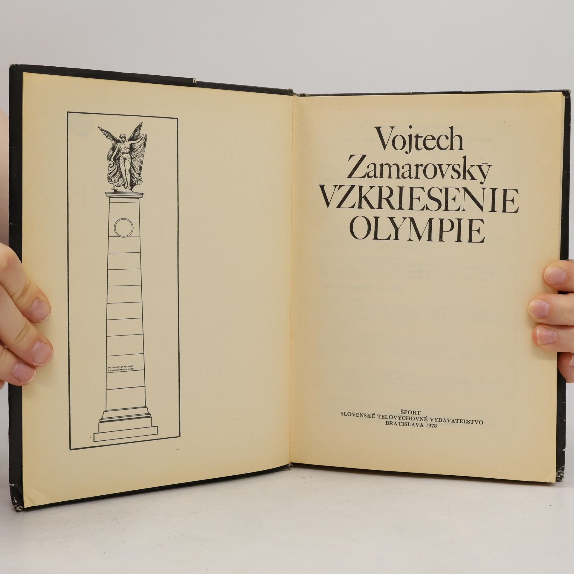 Vojtěch Zamarovský Vzkriesenie Olympie