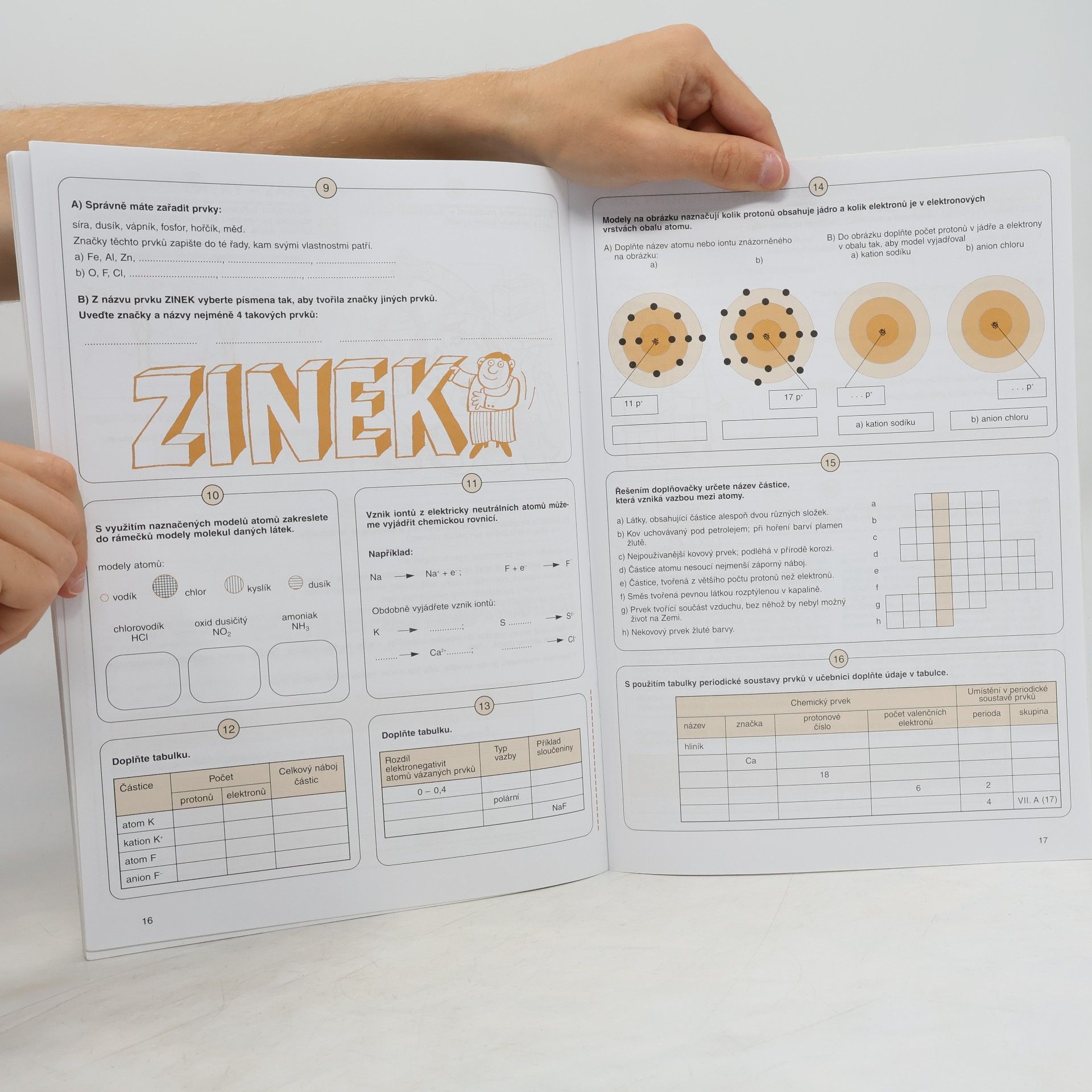 Pavel Beneš Základy chemie 1 - Pracovní sešit