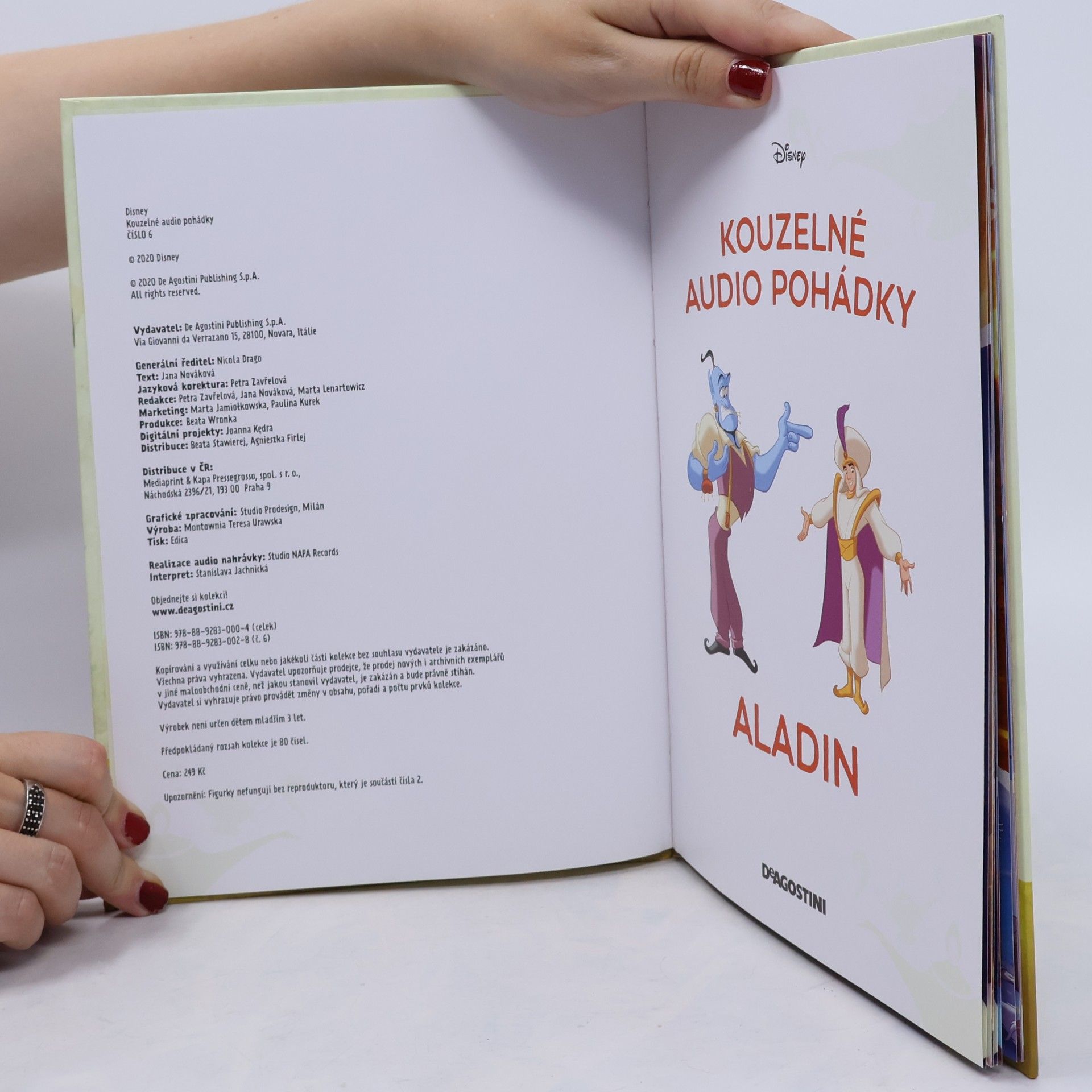 AA.VV. Kouzelné audio pohádky 6. Aladin