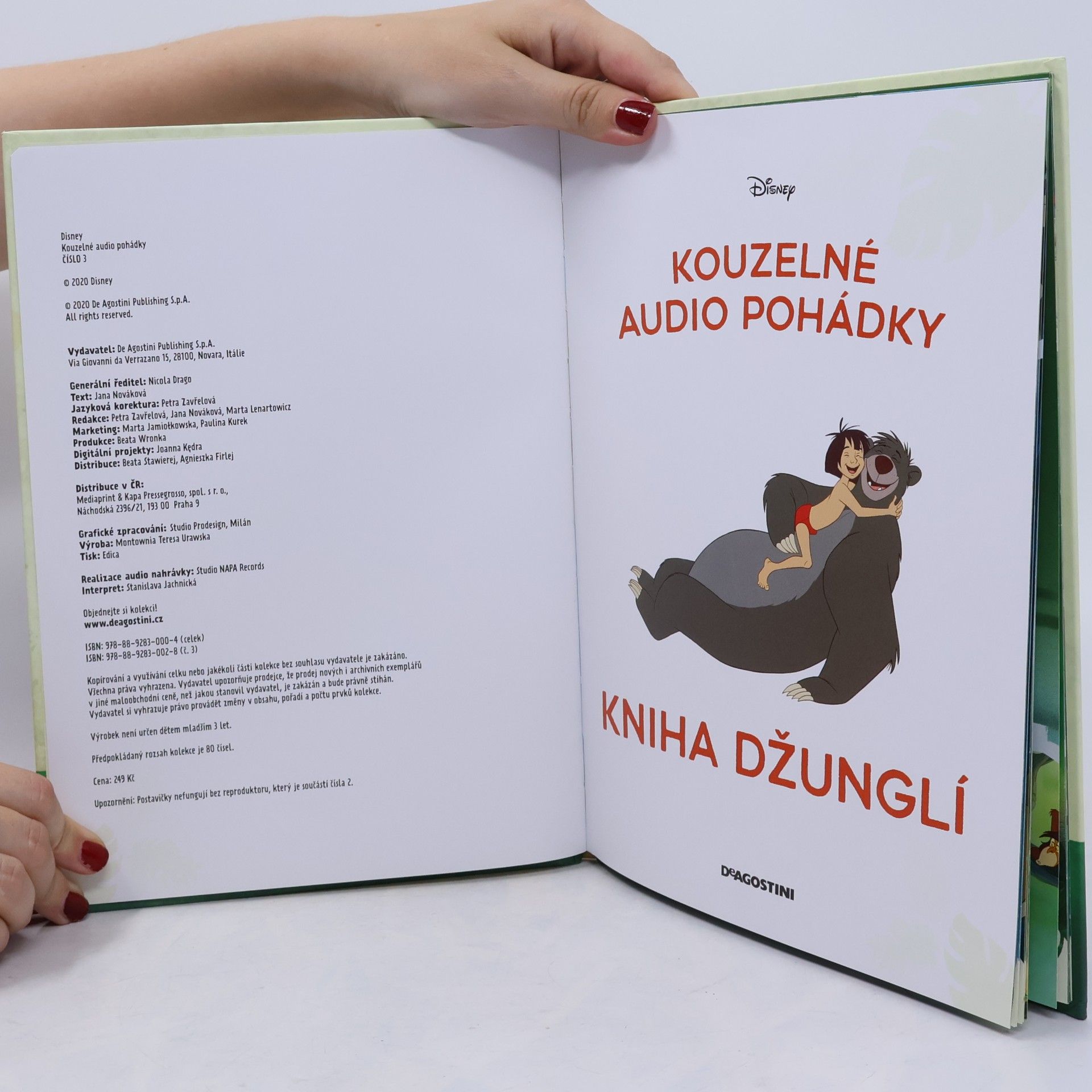 Kolektiv autorů Kouzelné audio pohádky 3. Kniha džunglí