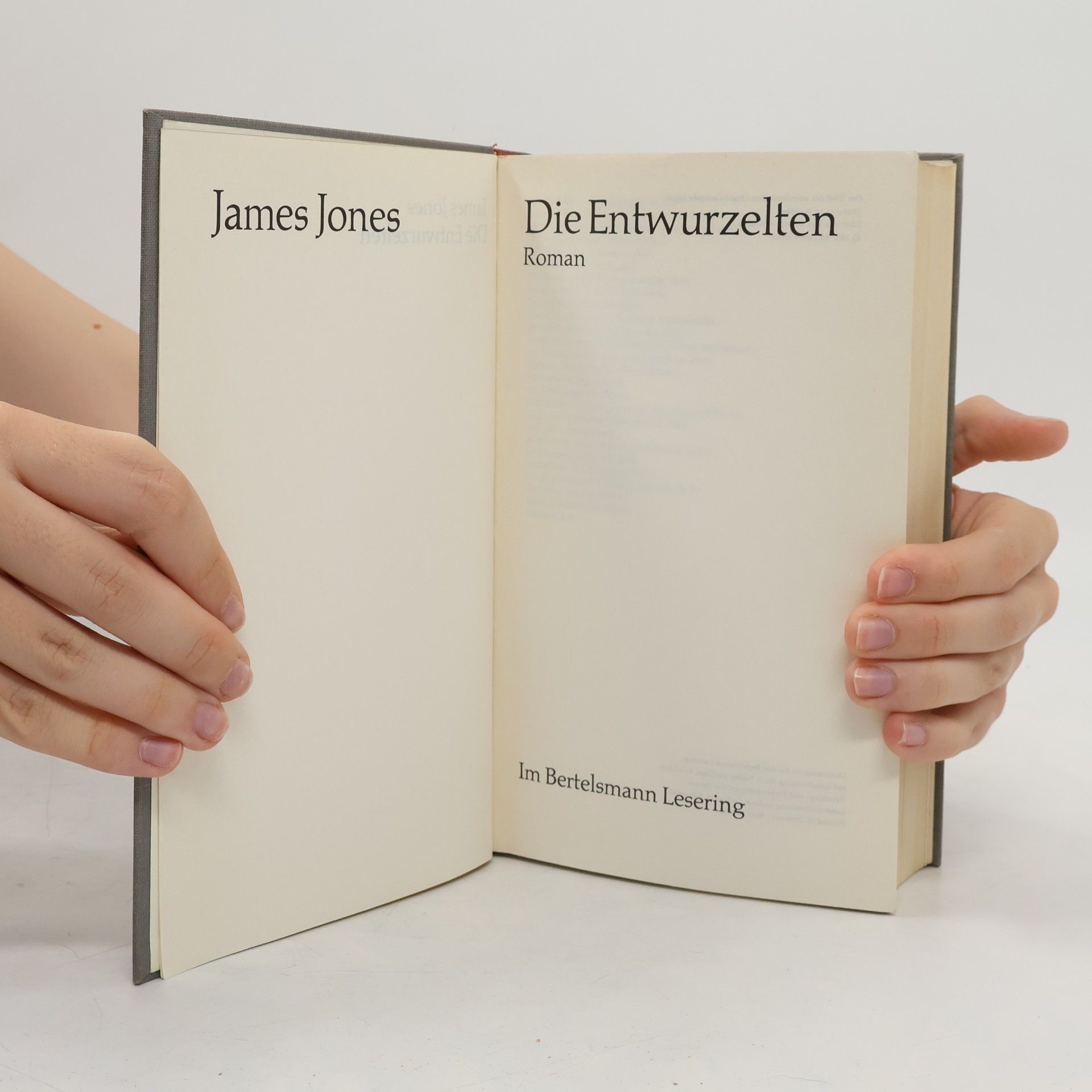 James Jones Die Entwurzelten