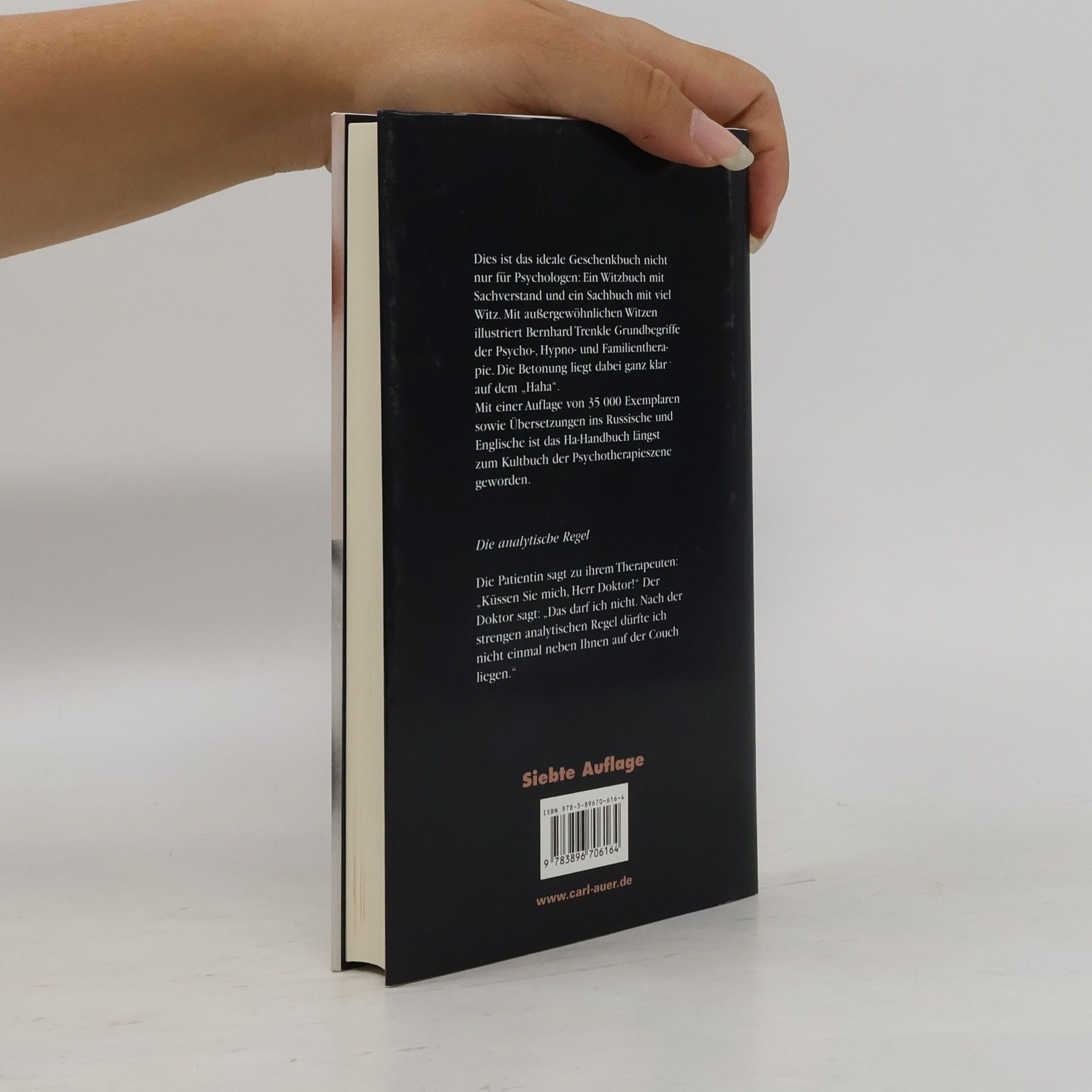Bernhard Trenkle Das Ha-Handbuch der Psychotherapie