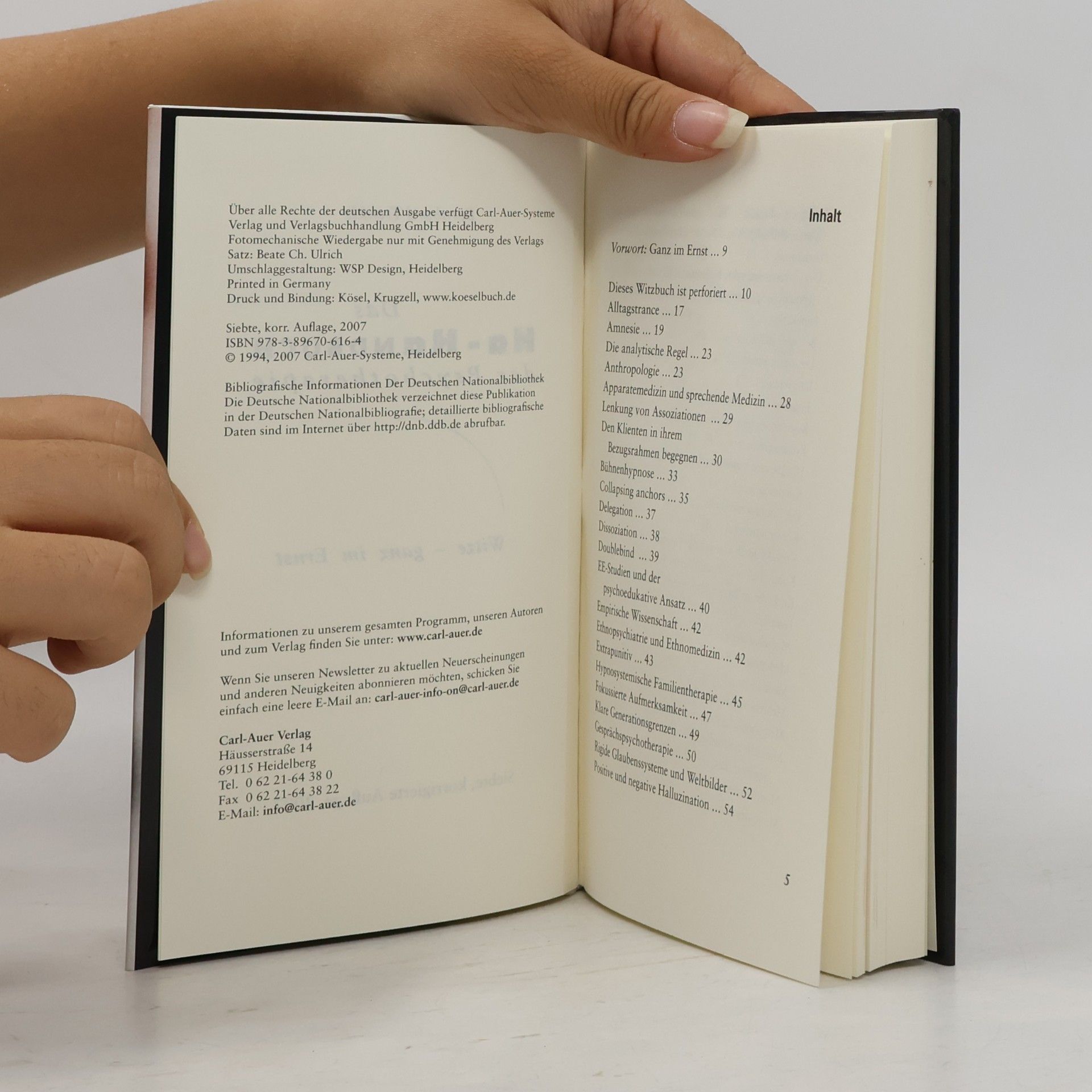 Bernhard Trenkle Das Ha-Handbuch der Psychotherapie
