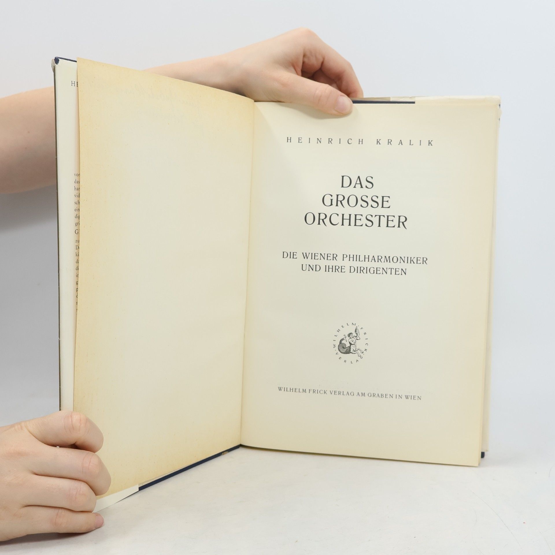 Heinrich Kralik Das grosse Orchester
