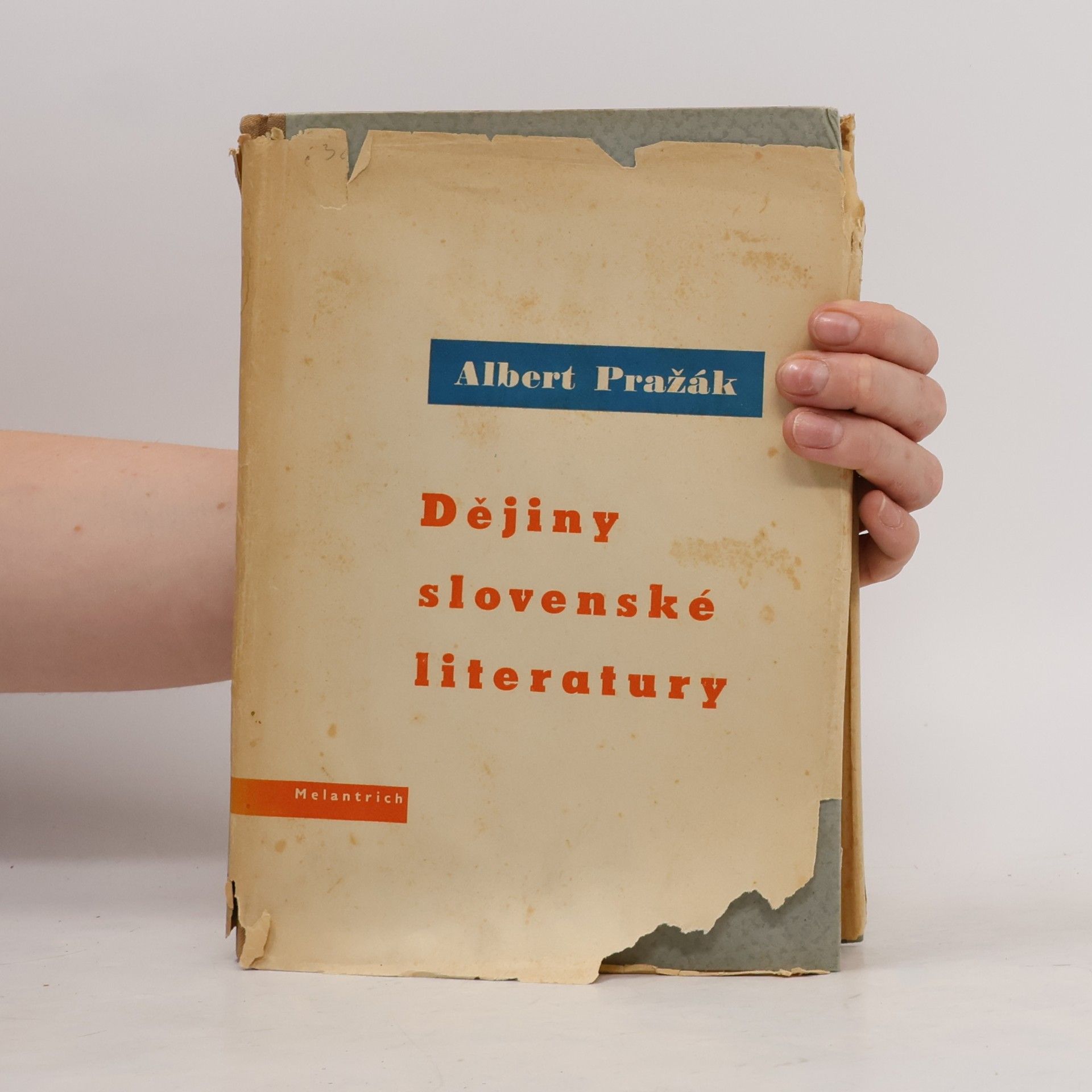 Albert Pražák Dějiny slovenské literatury